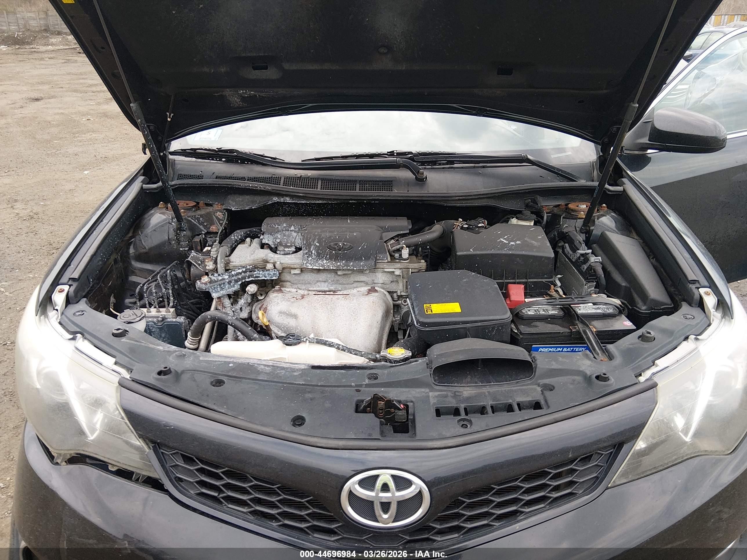 2014 Toyota Camry Se Черный vin: 4T1BF1FKXEU352780