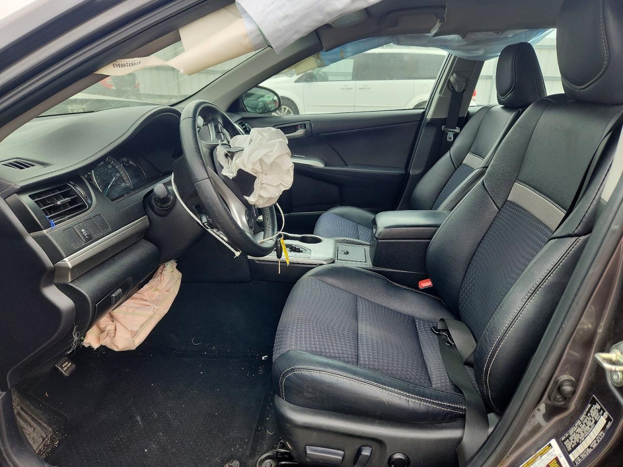 2014 Toyota Camry Se Gray vin: 4T1BF1FKXEU365951