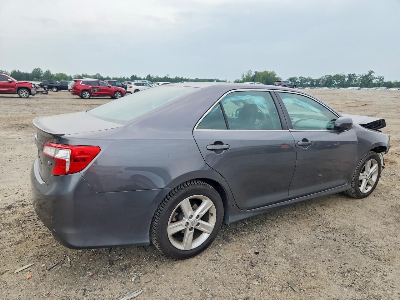 2014 Toyota Camry Se Gray vin: 4T1BF1FKXEU365951