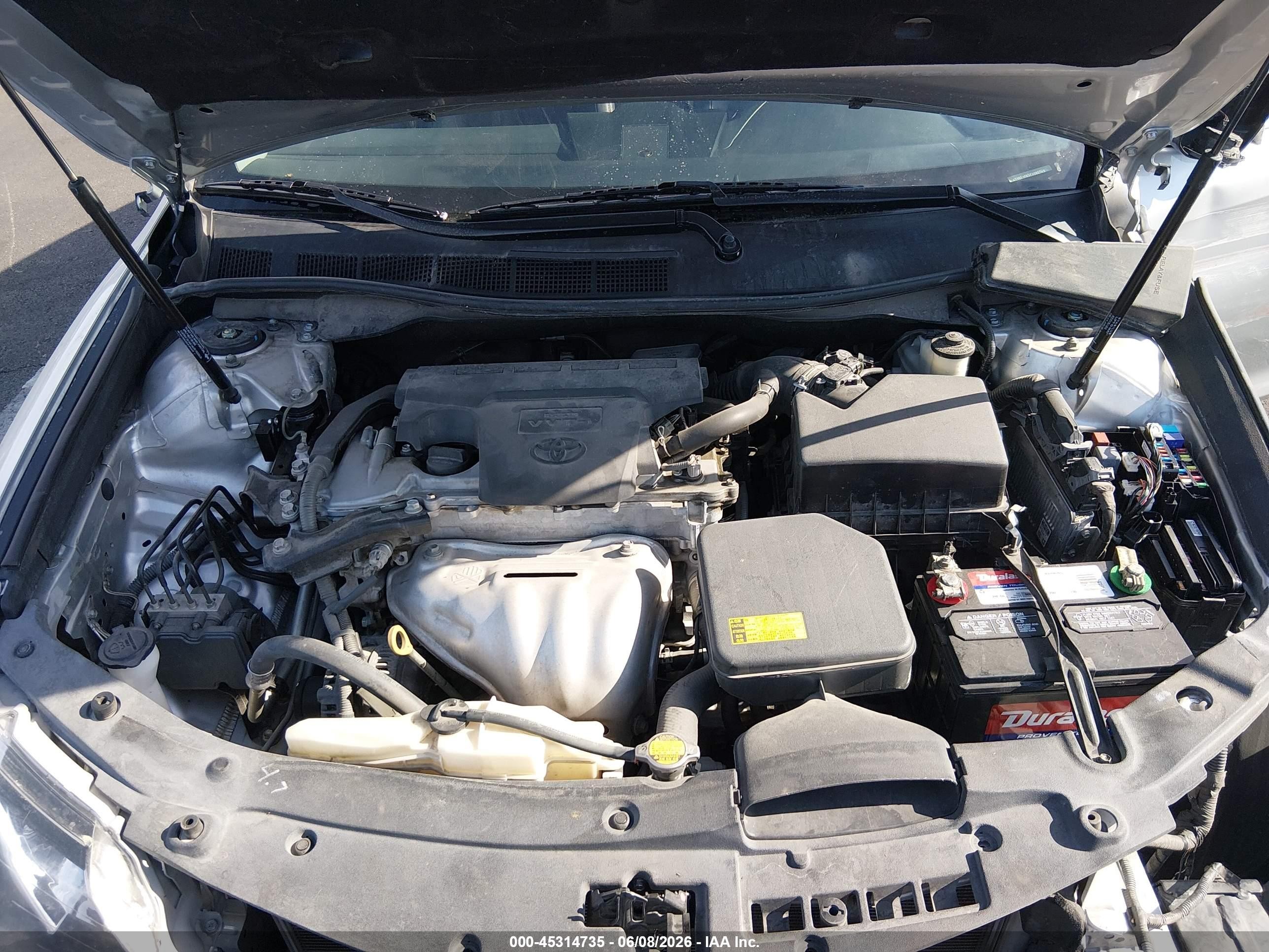 2014 Toyota Camry Se Silver vin: 4T1BF1FKXEU380143
