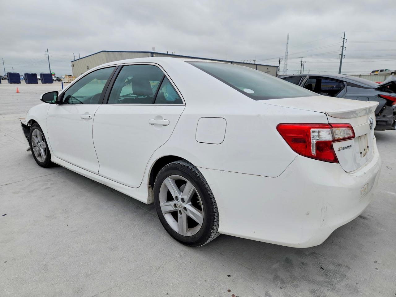 2014 Toyota Camry Se White vin: 4T1BF1FKXEU416087