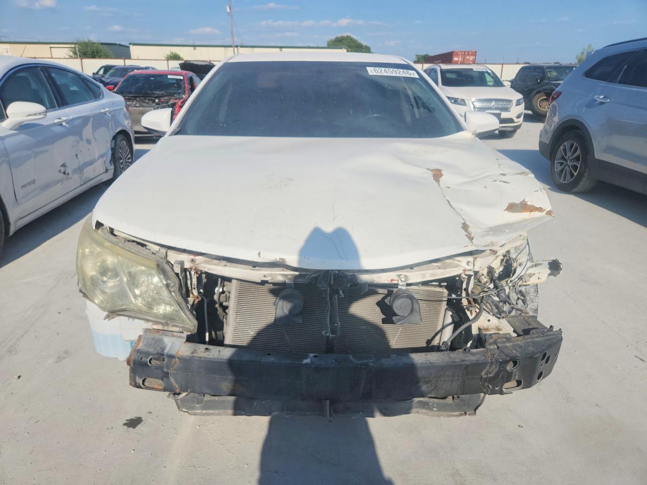 2014 Toyota Camry Se White vin: 4T1BF1FKXEU416140