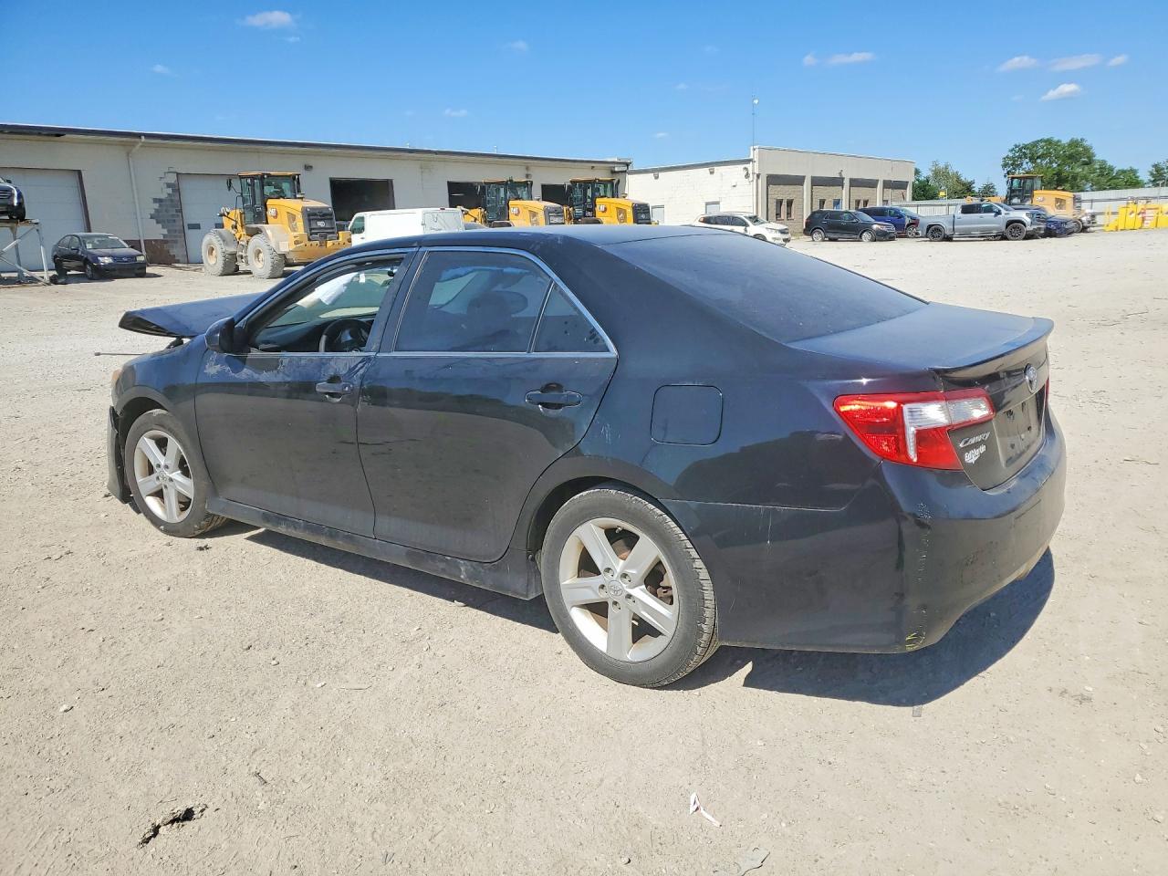 2014 Toyota Camry Se Black vin: 4T1BF1FKXEU416574