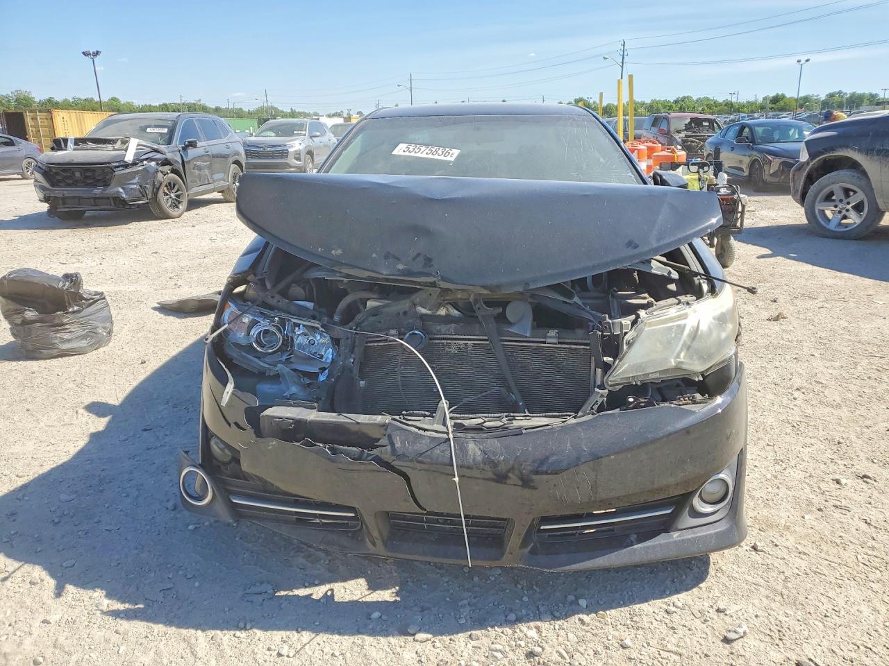 2014 Toyota Camry Se Black vin: 4T1BF1FKXEU416574