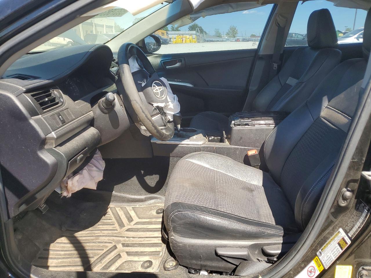 2014 Toyota Camry Se Black vin: 4T1BF1FKXEU416574