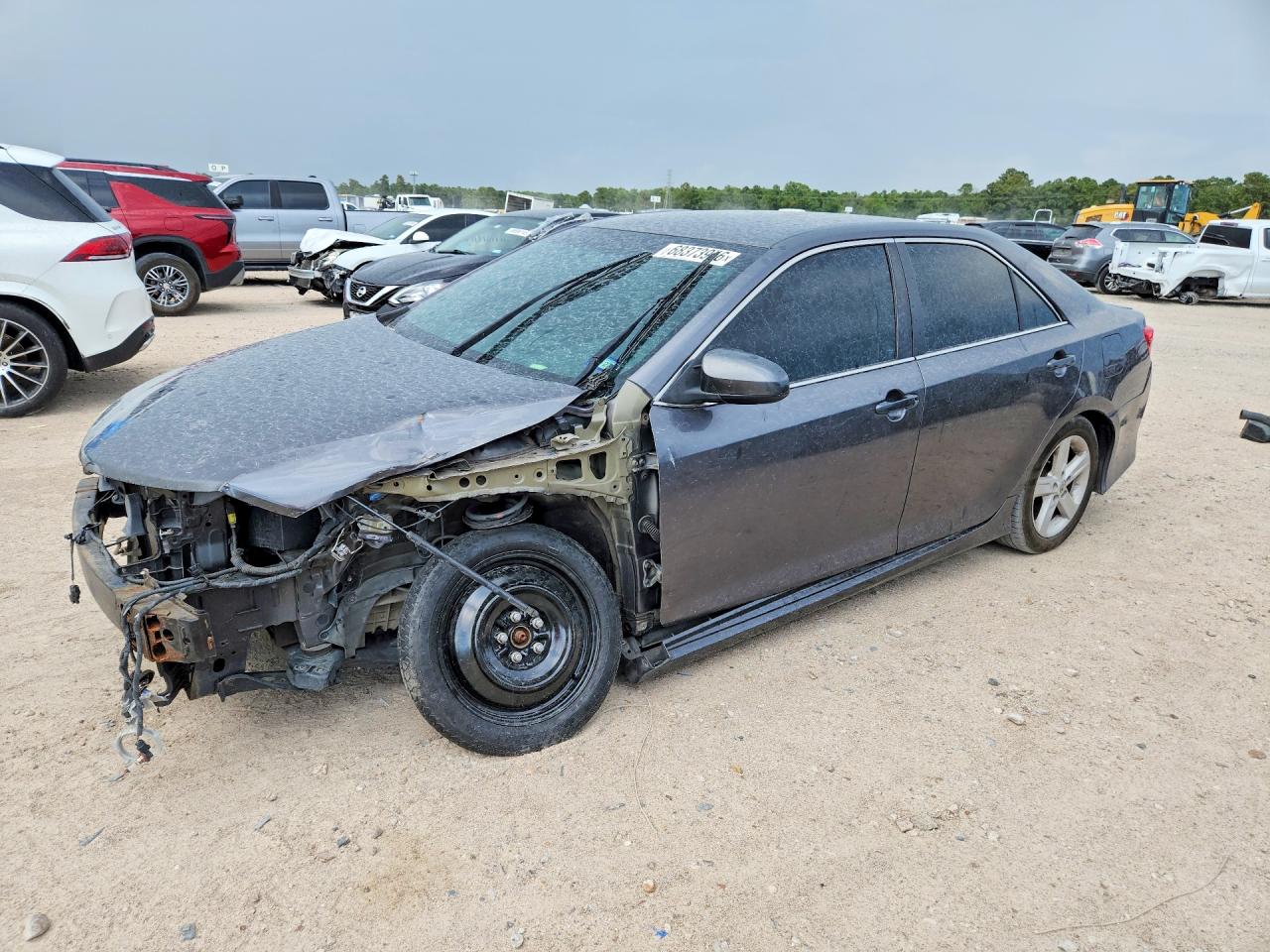 2014 Toyota Camry Se Gray vin: 4T1BF1FKXEU421337