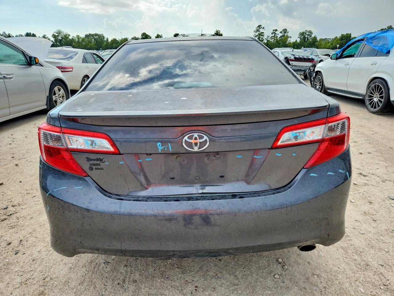 2014 Toyota Camry Se Gray vin: 4T1BF1FKXEU421337