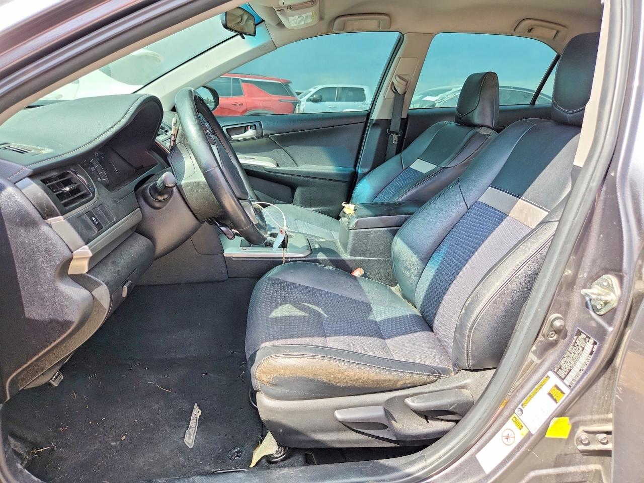 2014 Toyota Camry Se Gray vin: 4T1BF1FKXEU421337