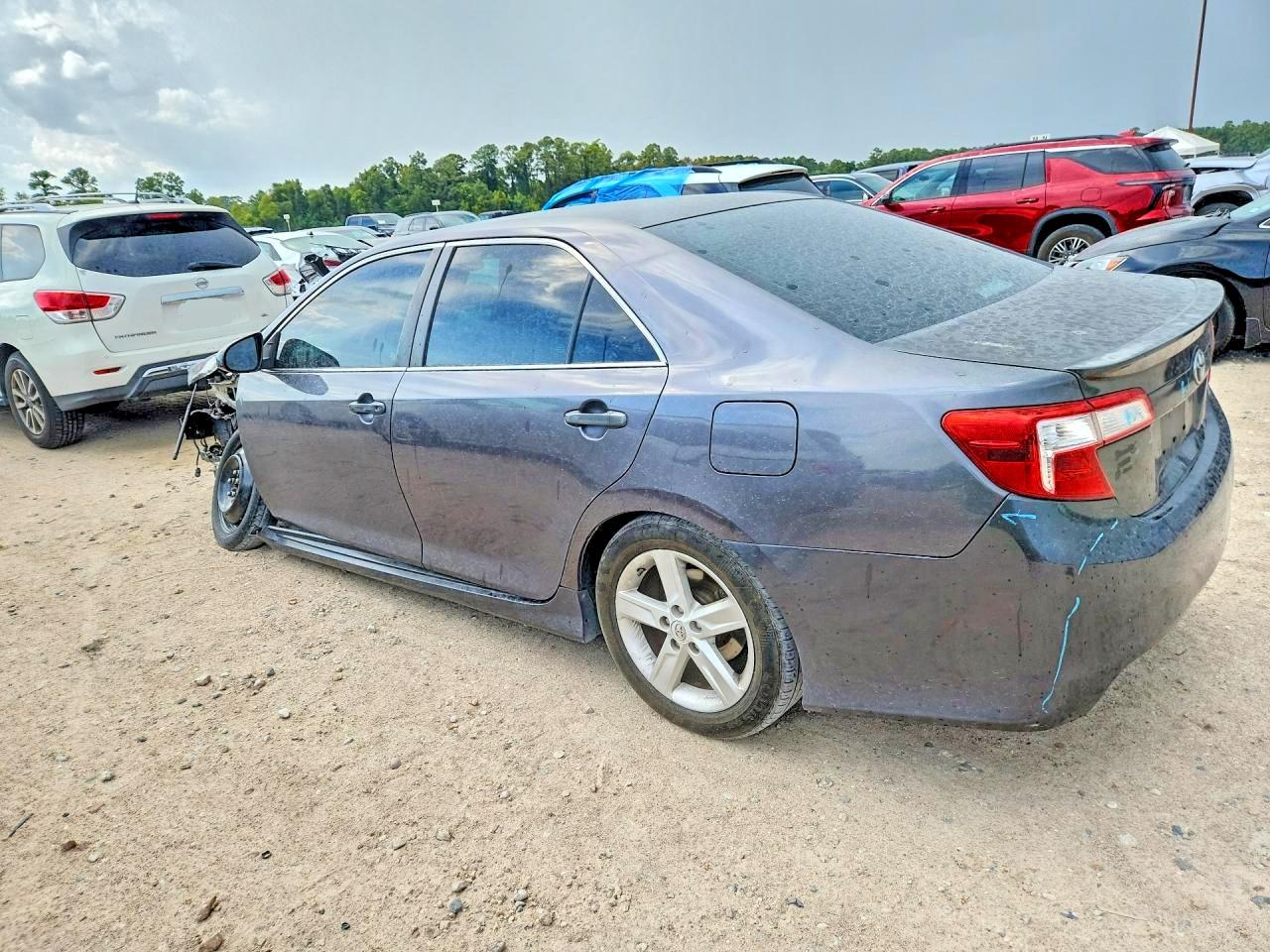 2014 Toyota Camry Se Gray vin: 4T1BF1FKXEU421337