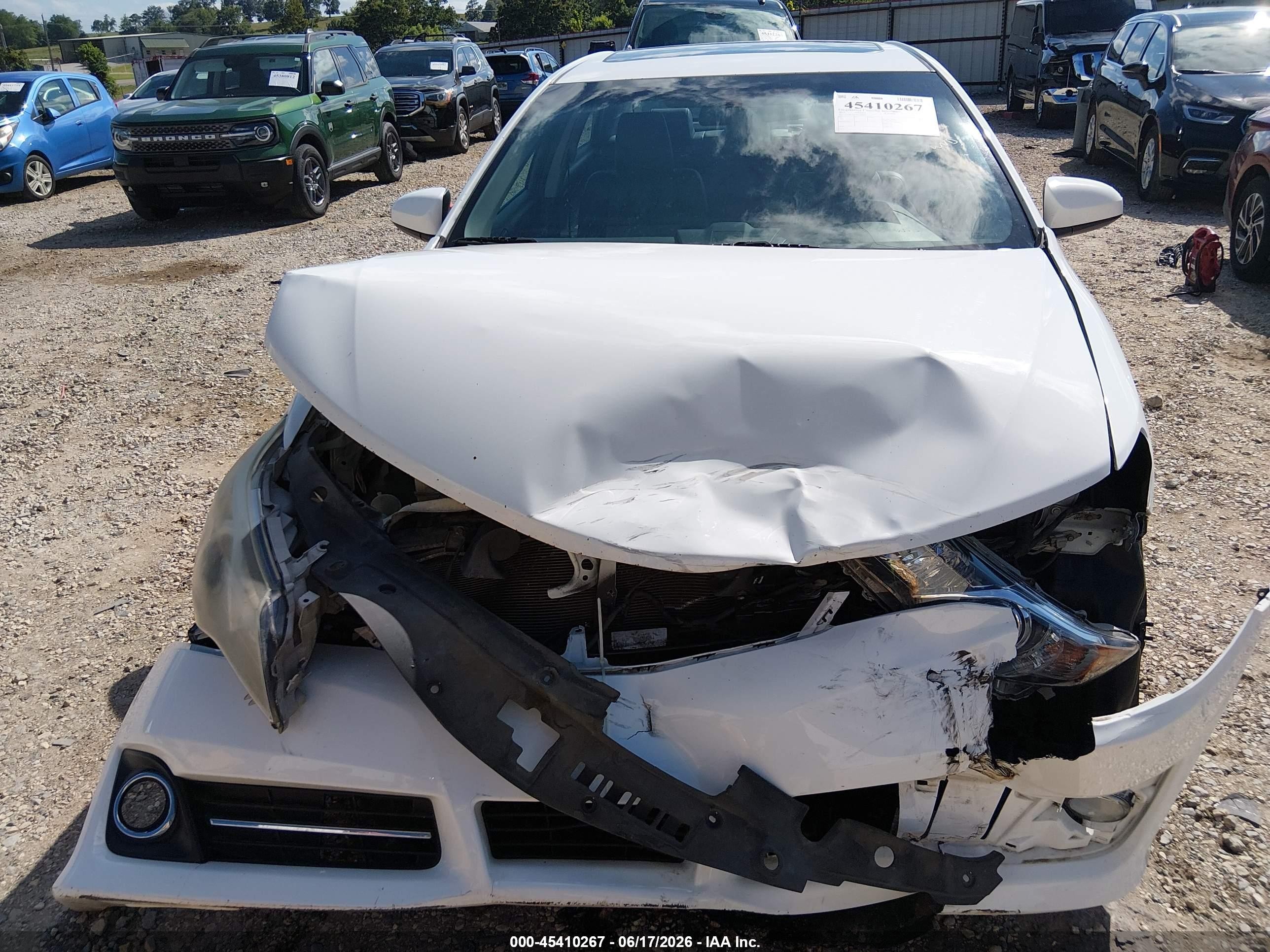 2014 Toyota Camry Se White vin: 4T1BF1FKXEU423699