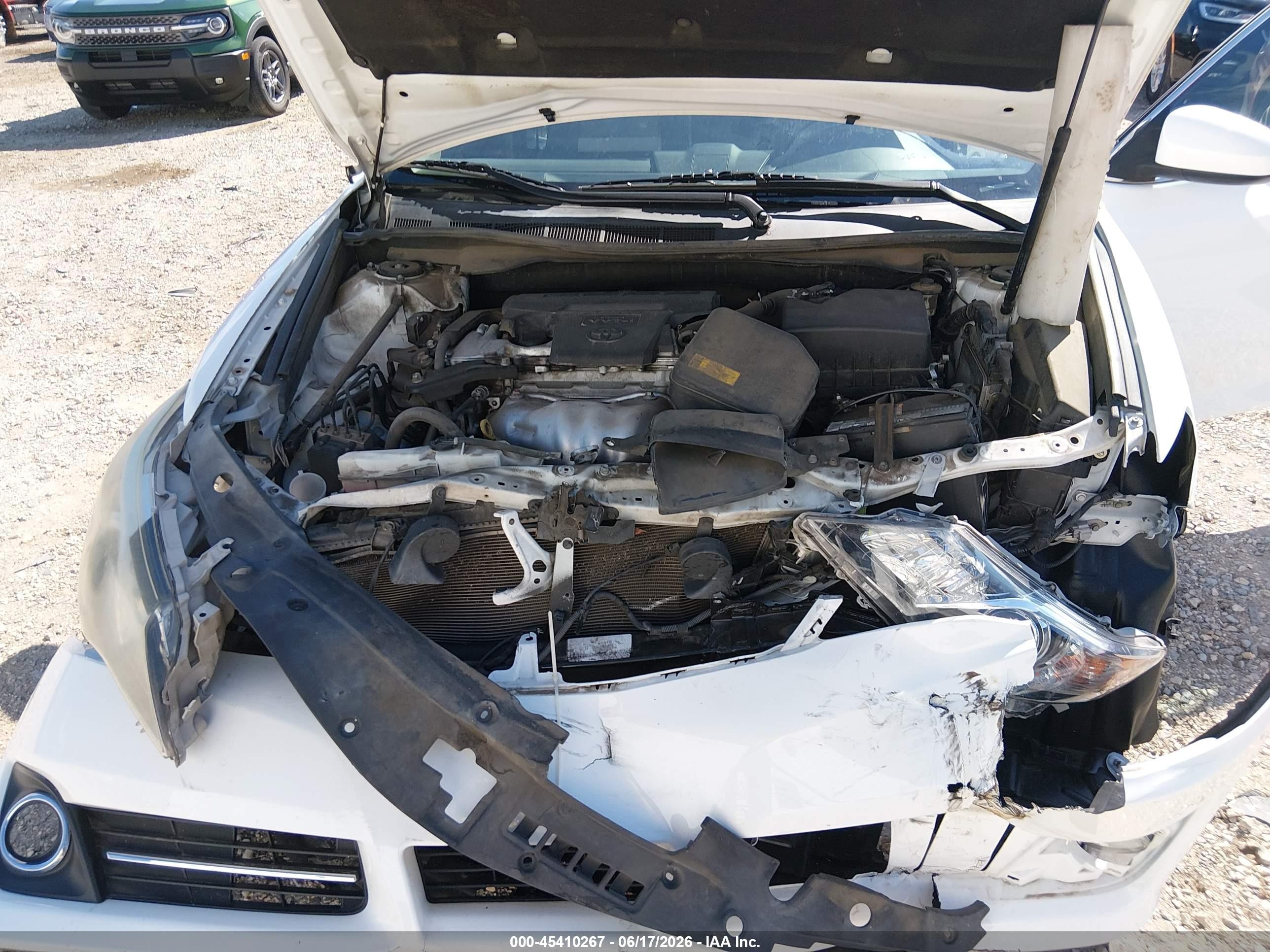 2014 Toyota Camry Se White vin: 4T1BF1FKXEU423699
