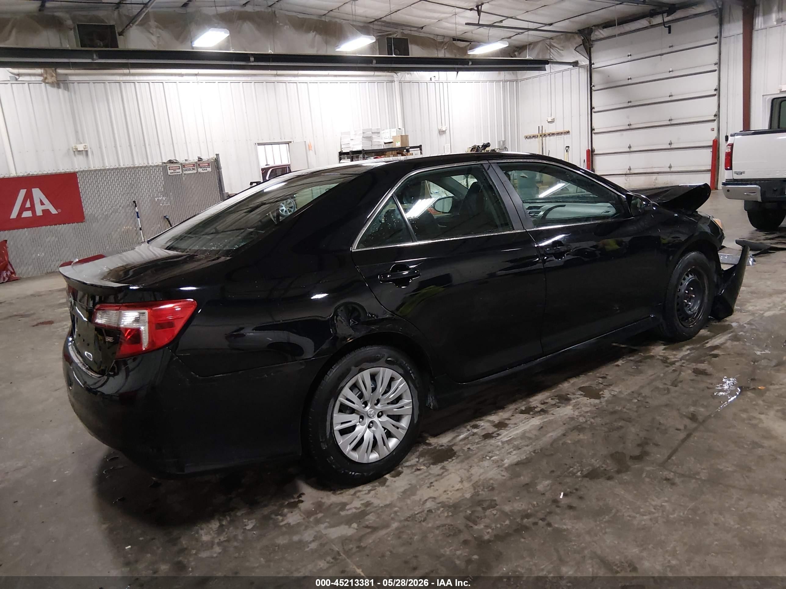 2014 Toyota Camry Se Black vin: 4T1BF1FKXEU439594