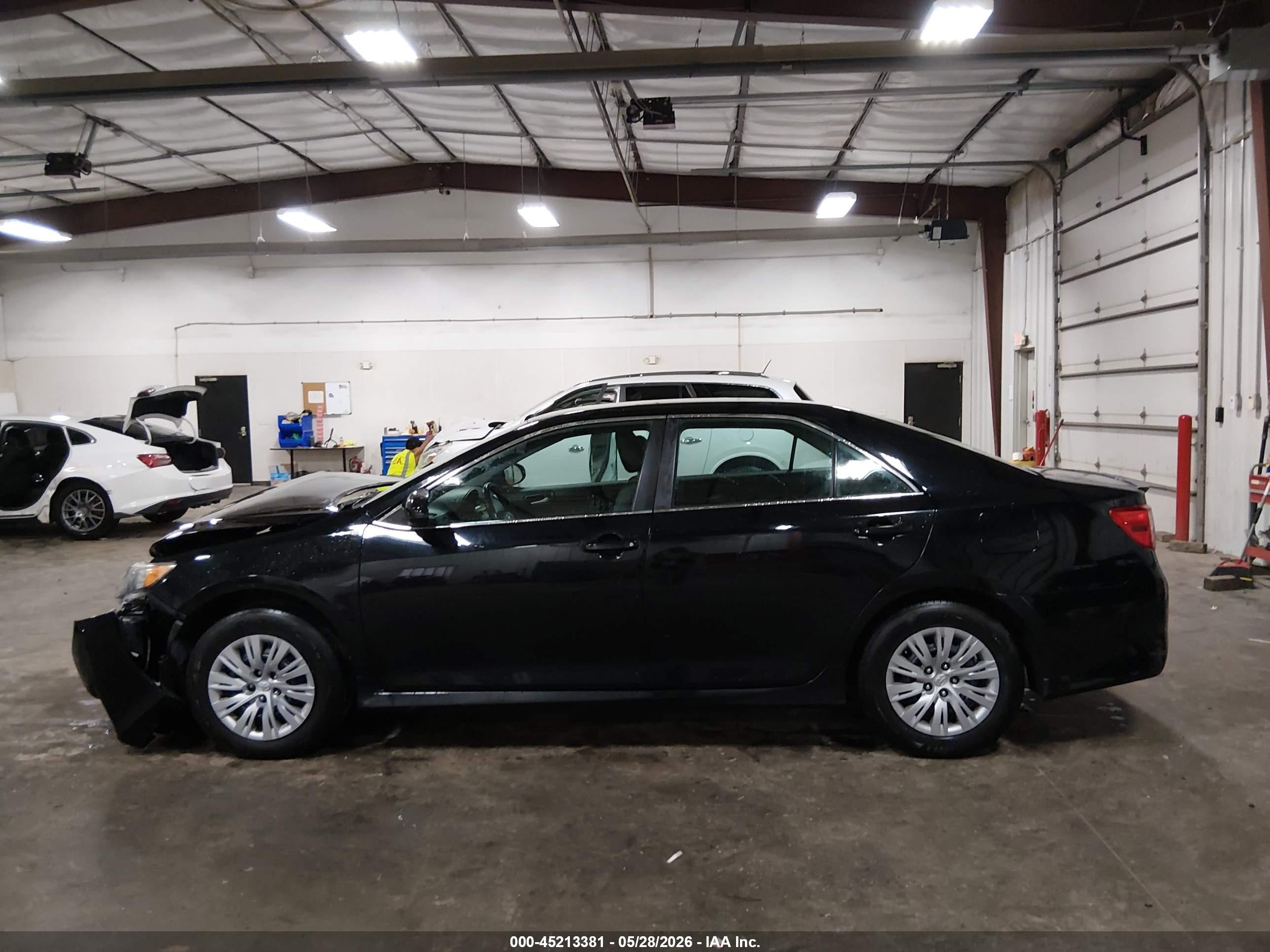 2014 Toyota Camry Se Black vin: 4T1BF1FKXEU439594