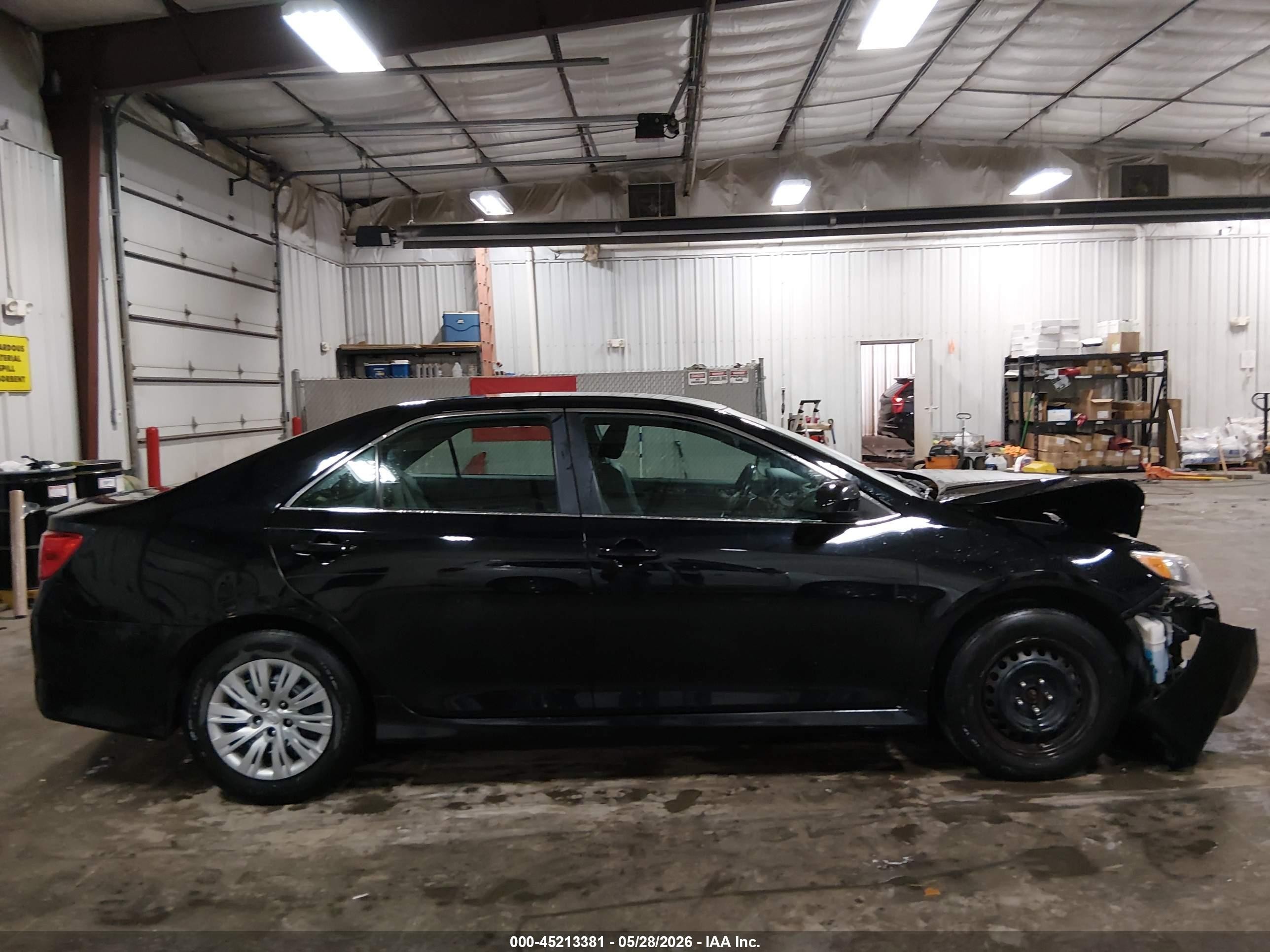 2014 Toyota Camry Se Black vin: 4T1BF1FKXEU439594