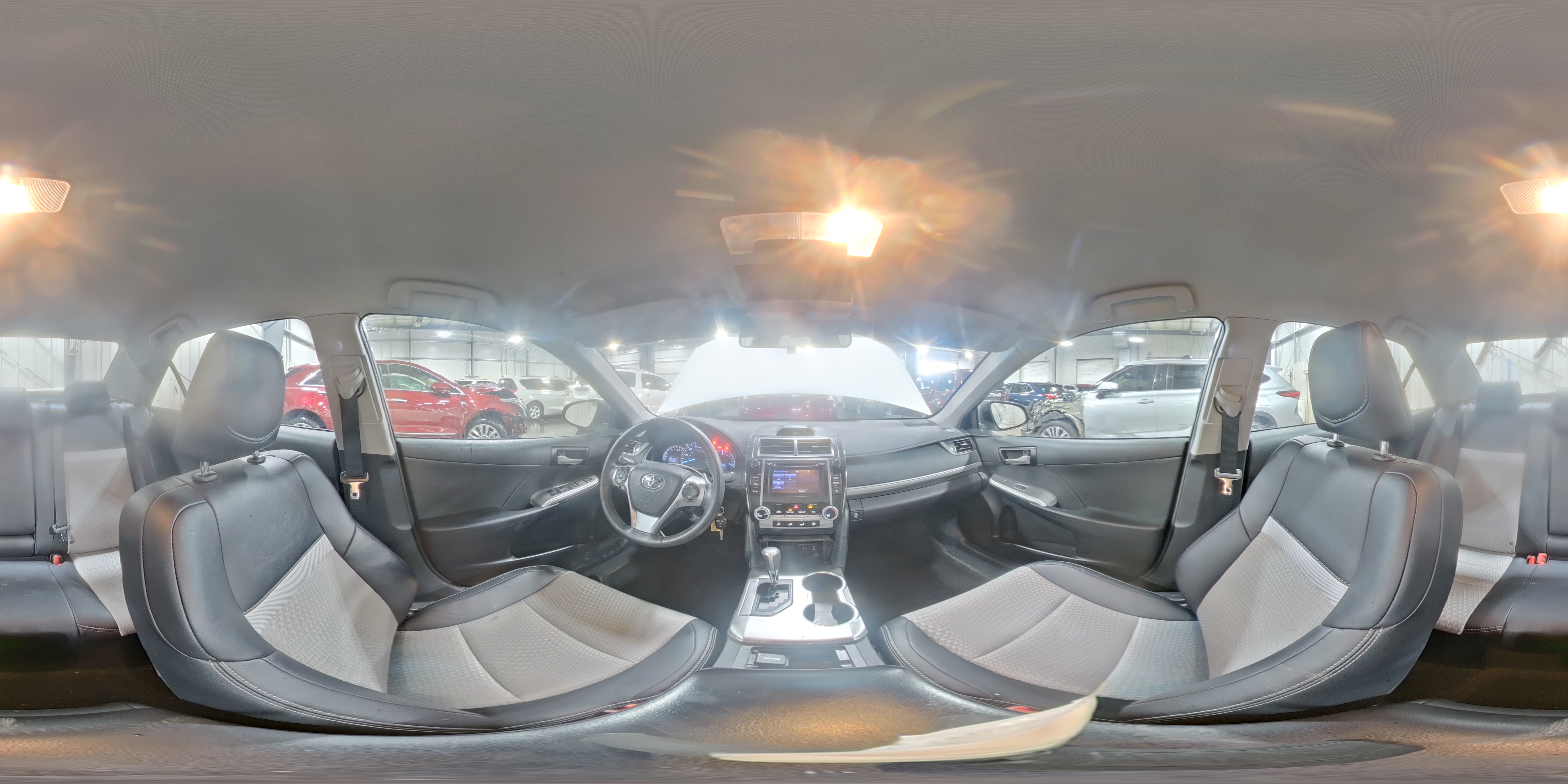 2014 Toyota Camry Se Белый vin: 4T1BF1FKXEU441457