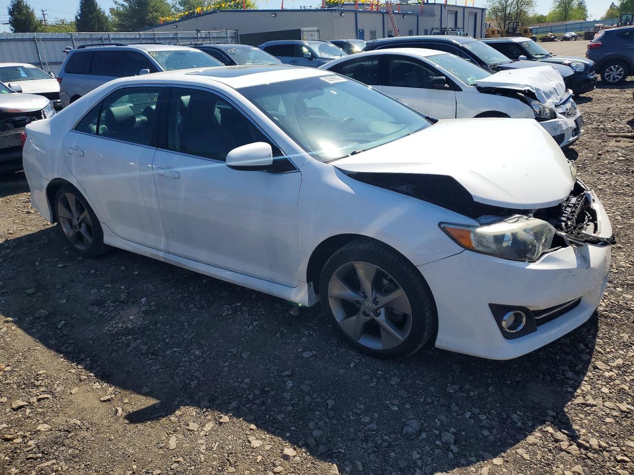 2014 Toyota Camry Se Sport Белый vin: 4T1BF1FKXEU466567