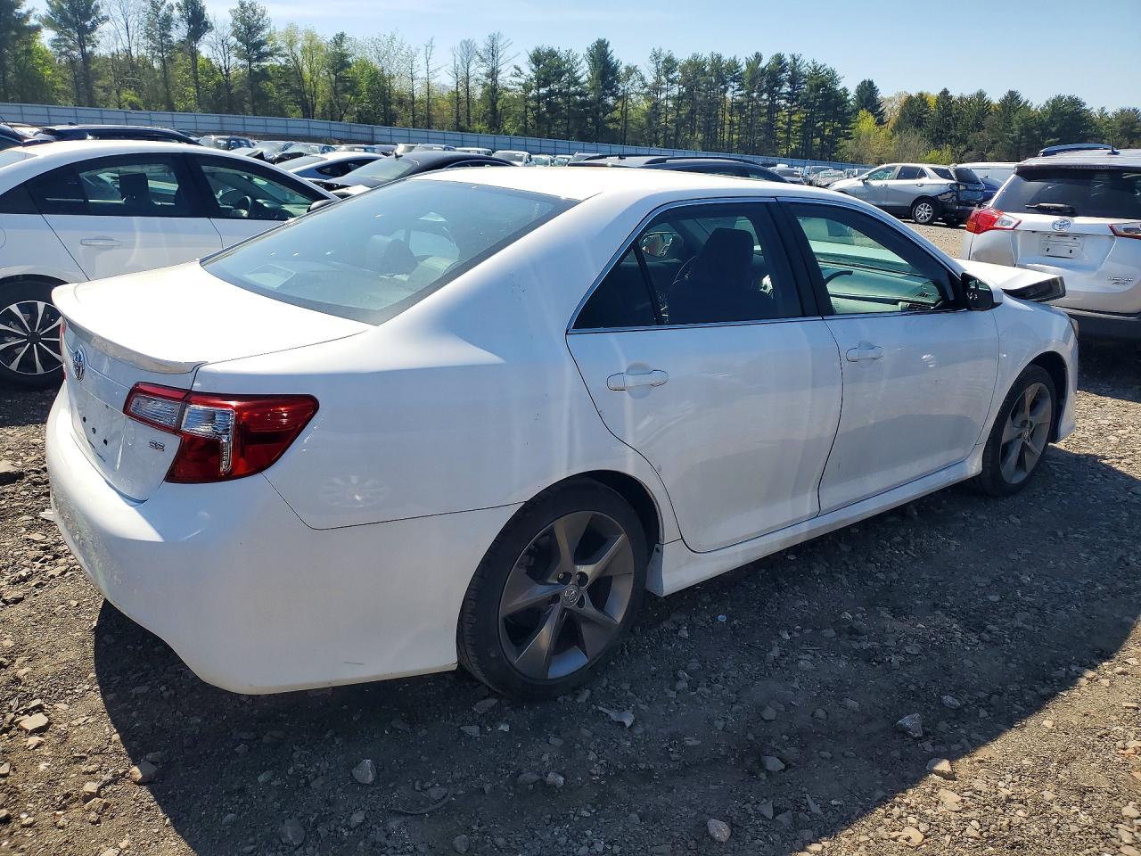 2014 Toyota Camry Se Sport Белый vin: 4T1BF1FKXEU466567