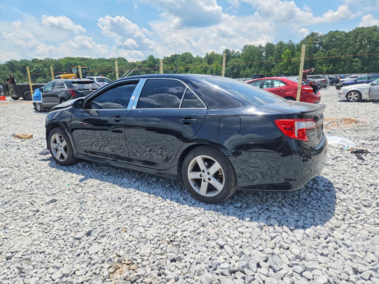 2014 Toyota Camry Se Black vin: 4T1BF1FKXEU470165
