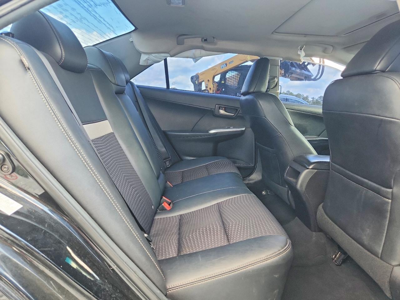 2014 Toyota Camry Se Black vin: 4T1BF1FKXEU470165