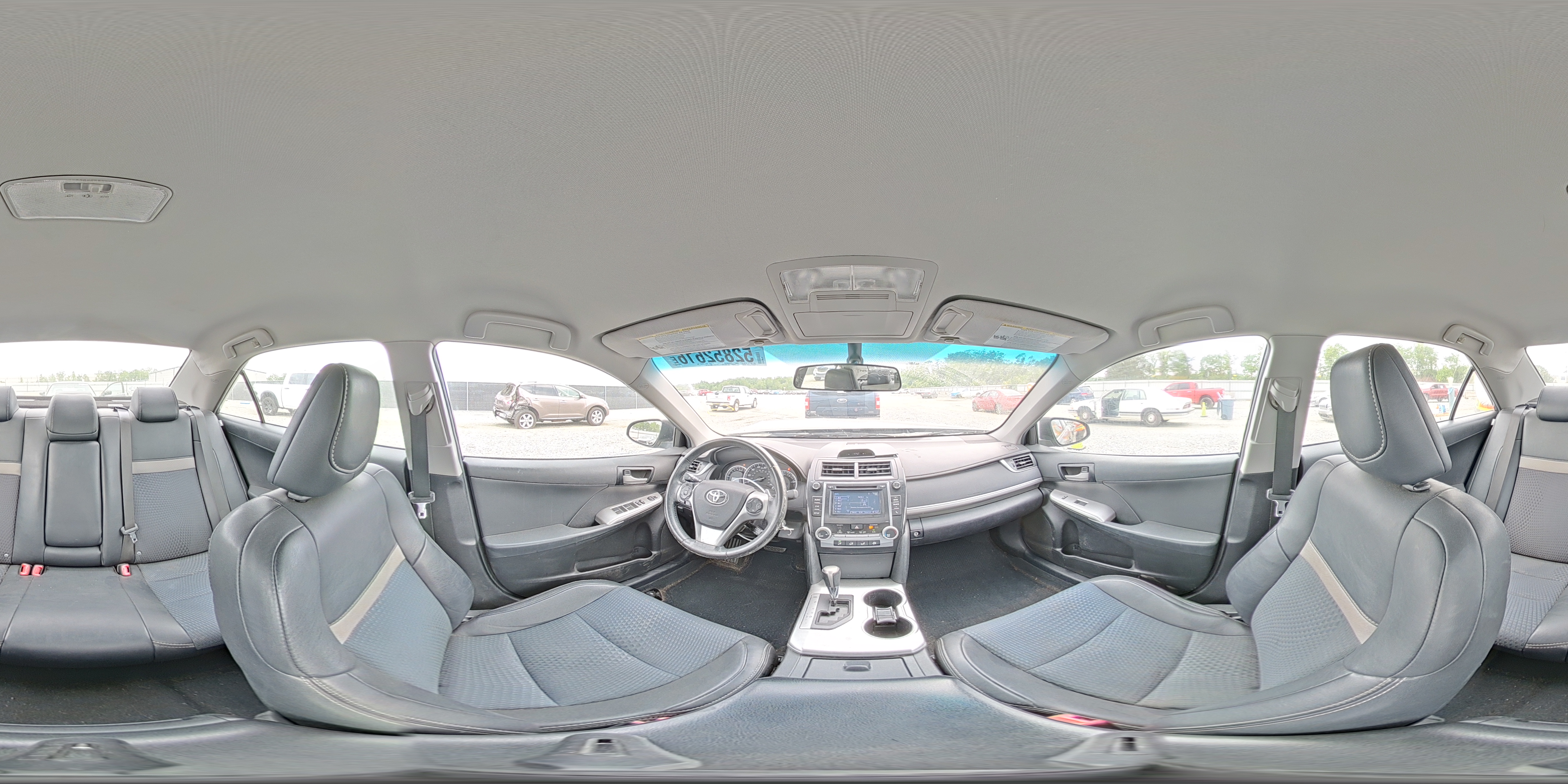 2014 Toyota Camry Se Gray vin: 4T1BF1FKXEU472241