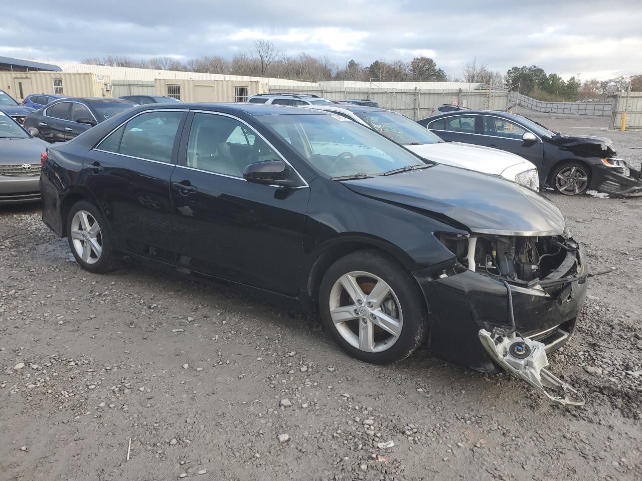 2014 Toyota Camry L Black vin: 4T1BF1FKXEU472840