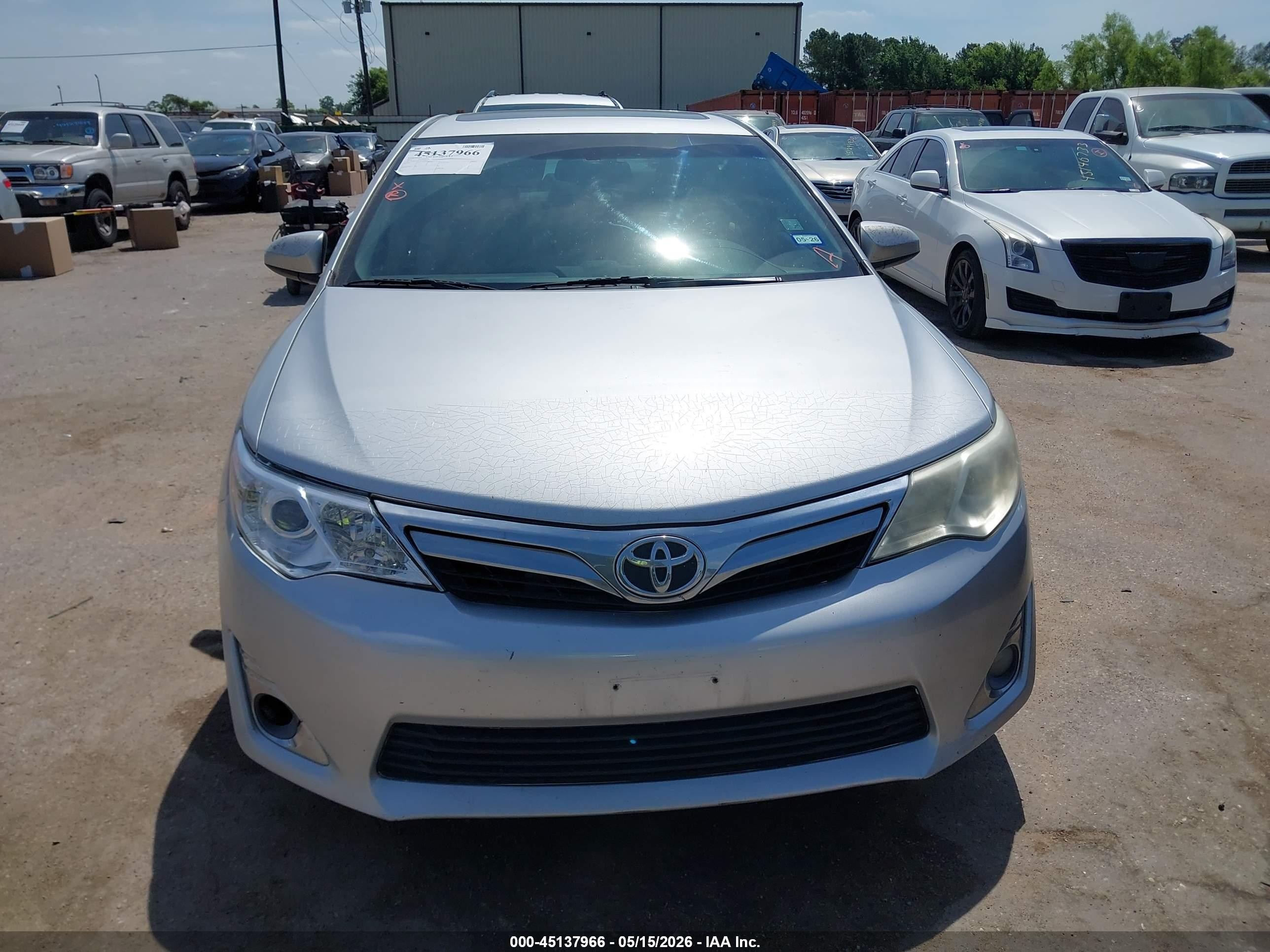 2014 Toyota Camry Xle Silver vin: 4T1BF1FKXEU742827