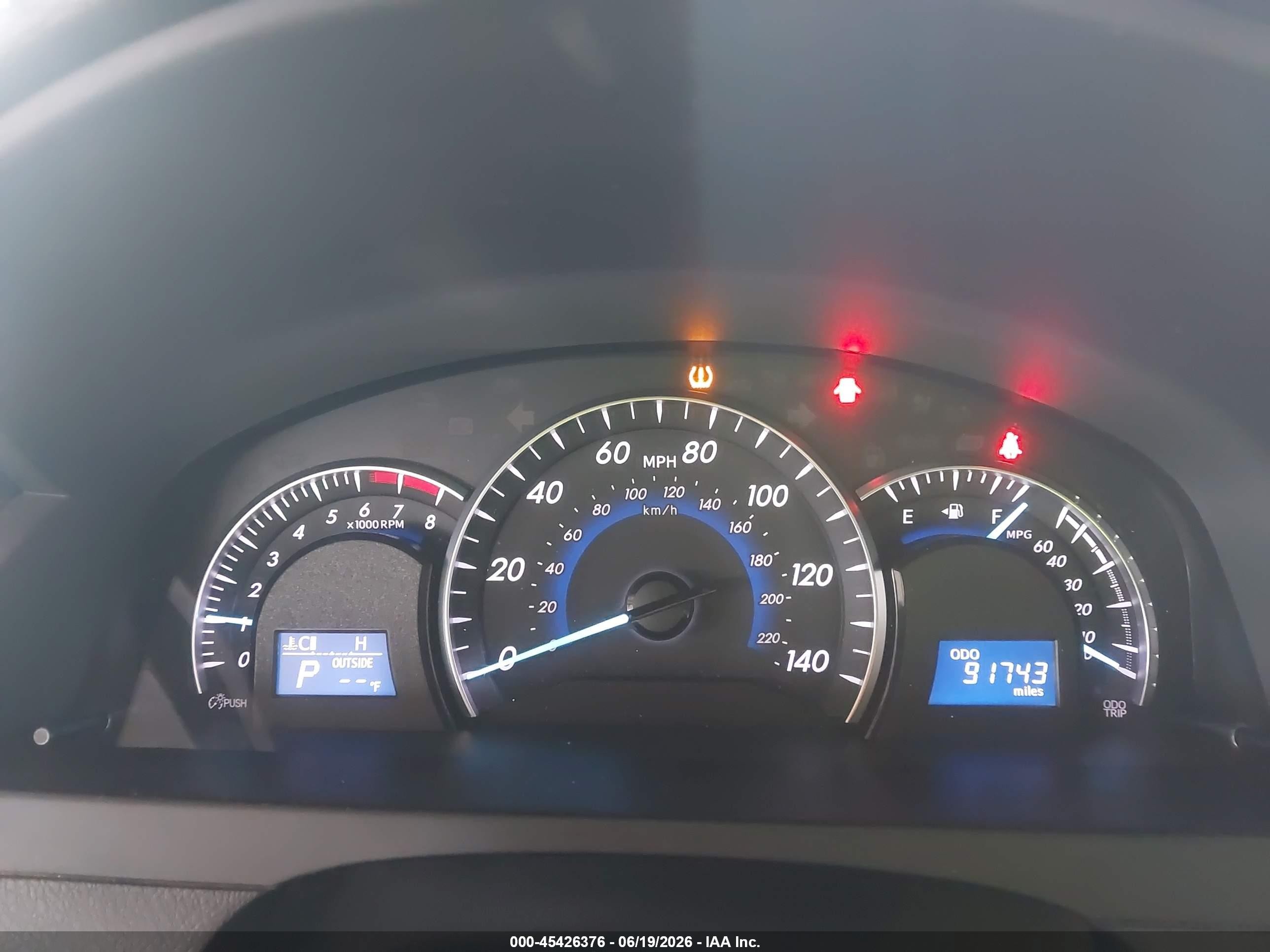 2014 Toyota Camry Xle Red vin: 4T1BF1FKXEU744660