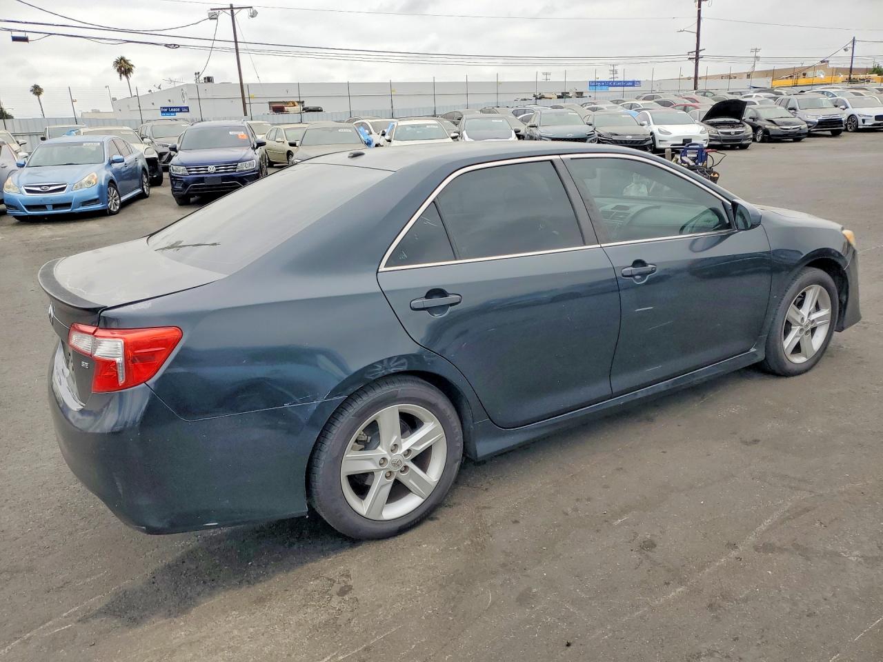 2014 Toyota Camry Se Gray vin: 4T1BF1FKXEU756467