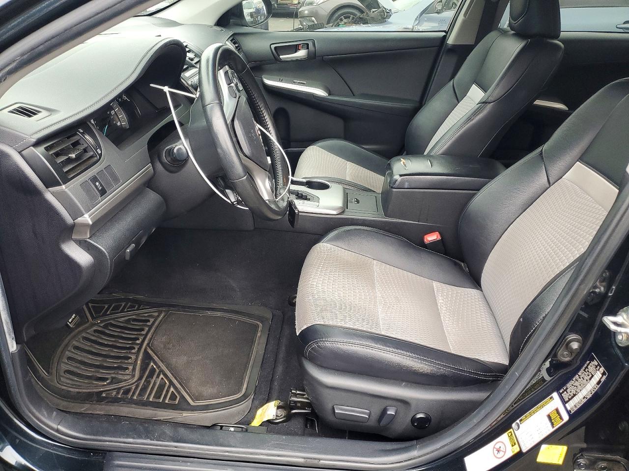 2014 Toyota Camry Se Gray vin: 4T1BF1FKXEU756467