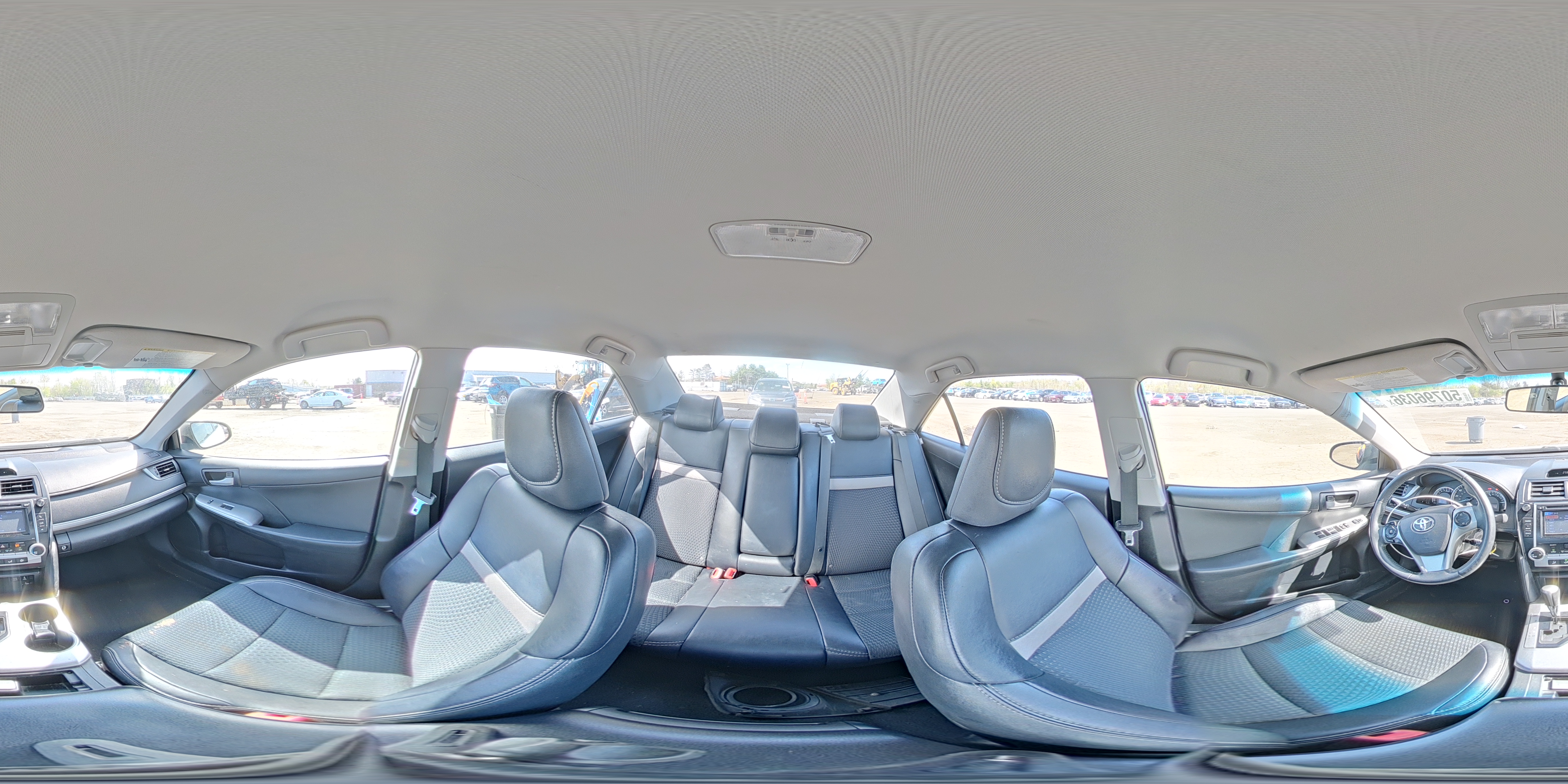 2014 Toyota Camry Se White vin: 4T1BF1FKXEU758008