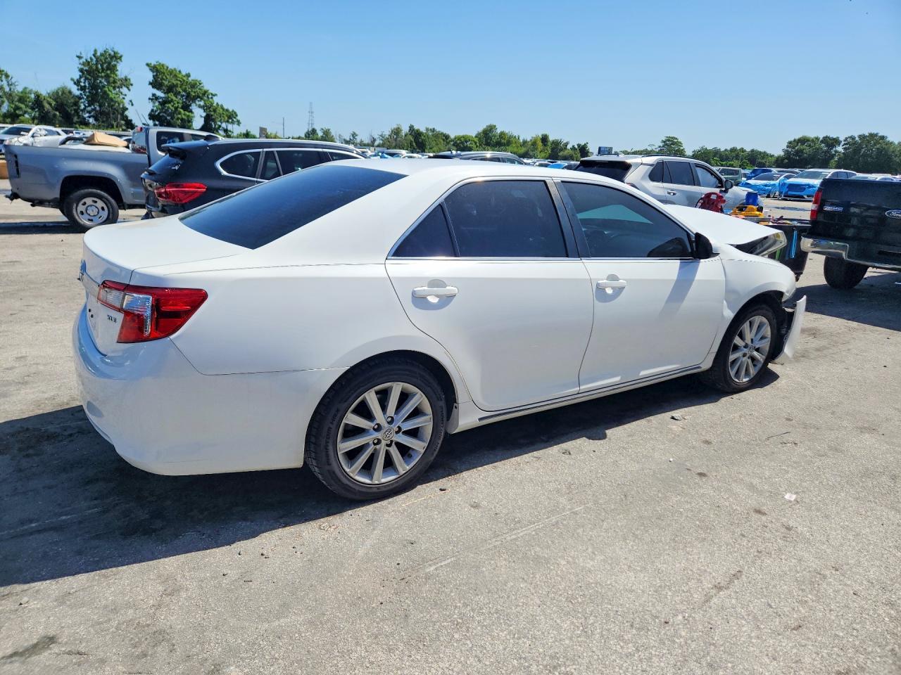 2014 Toyota Camry Xle Белый vin: 4T1BF1FKXEU761099