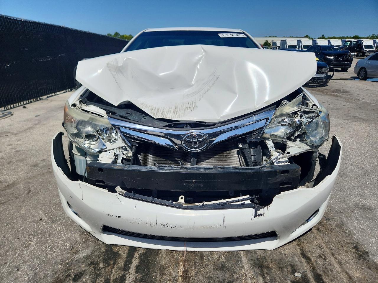 2014 Toyota Camry Xle Белый vin: 4T1BF1FKXEU761099