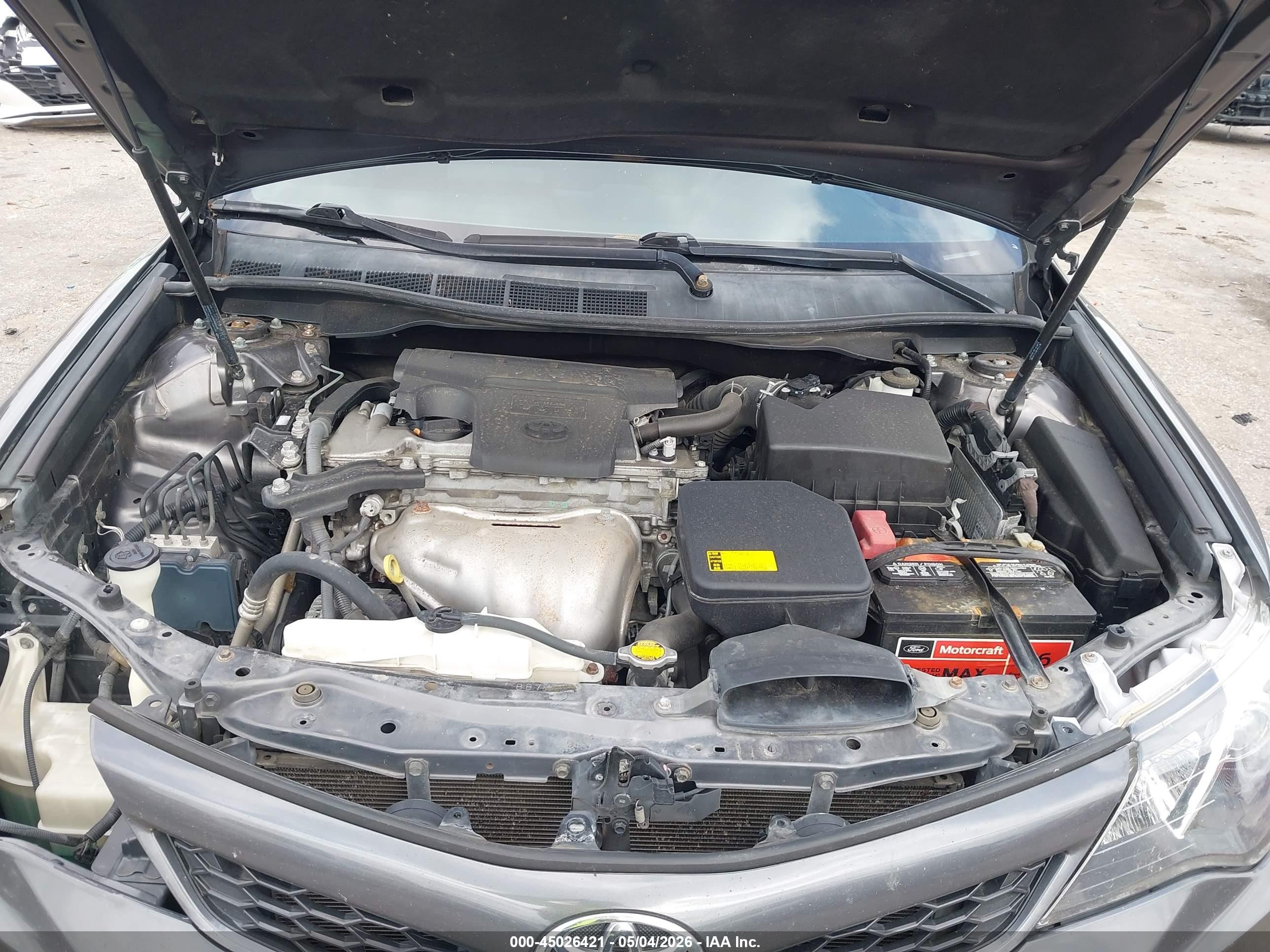2014 Toyota Camry Se Gray vin: 4T1BF1FKXEU762950