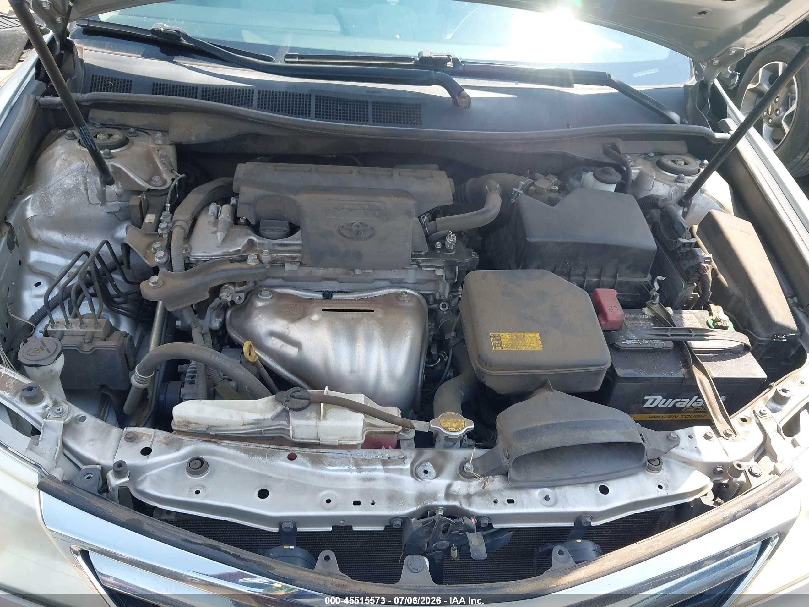 2014 Toyota Camry Le Gray vin: 4T1BF1FKXEU779229