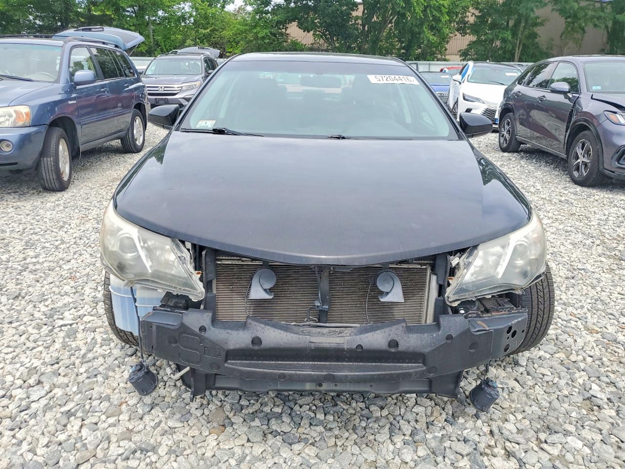 2014 Toyota Camry Se Черный vin: 4T1BF1FKXEU784141