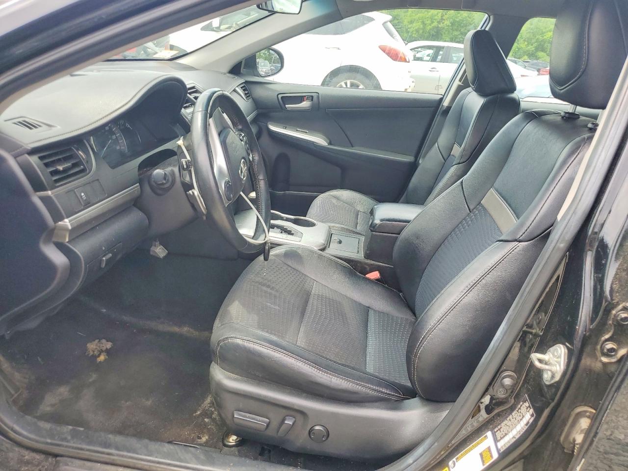 2014 Toyota Camry Se Черный vin: 4T1BF1FKXEU784141