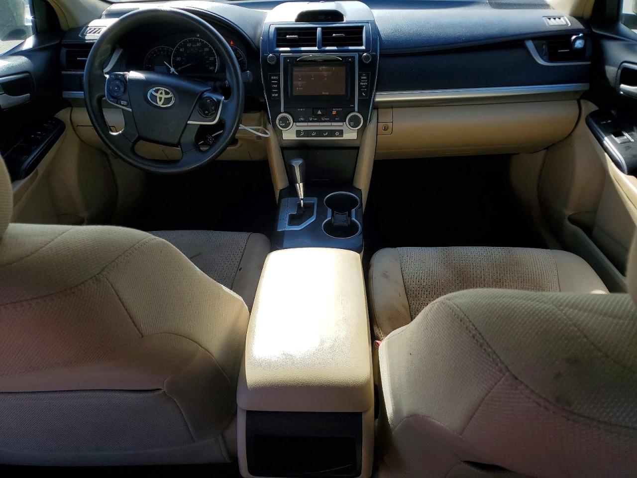 2014 Toyota Camry L Beige vin: 4T1BF1FKXEU791512