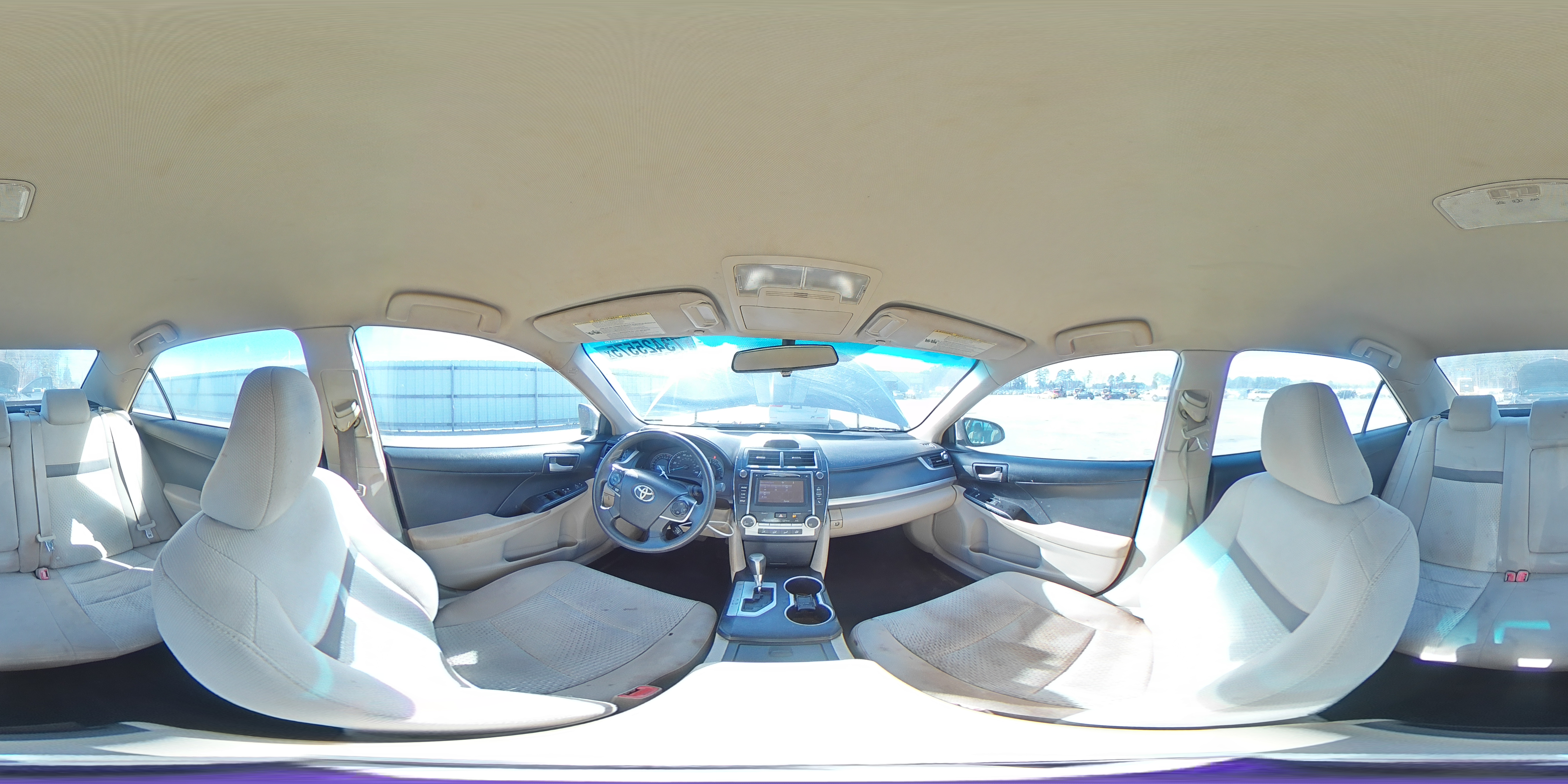 2014 Toyota Camry L Beige vin: 4T1BF1FKXEU791512
