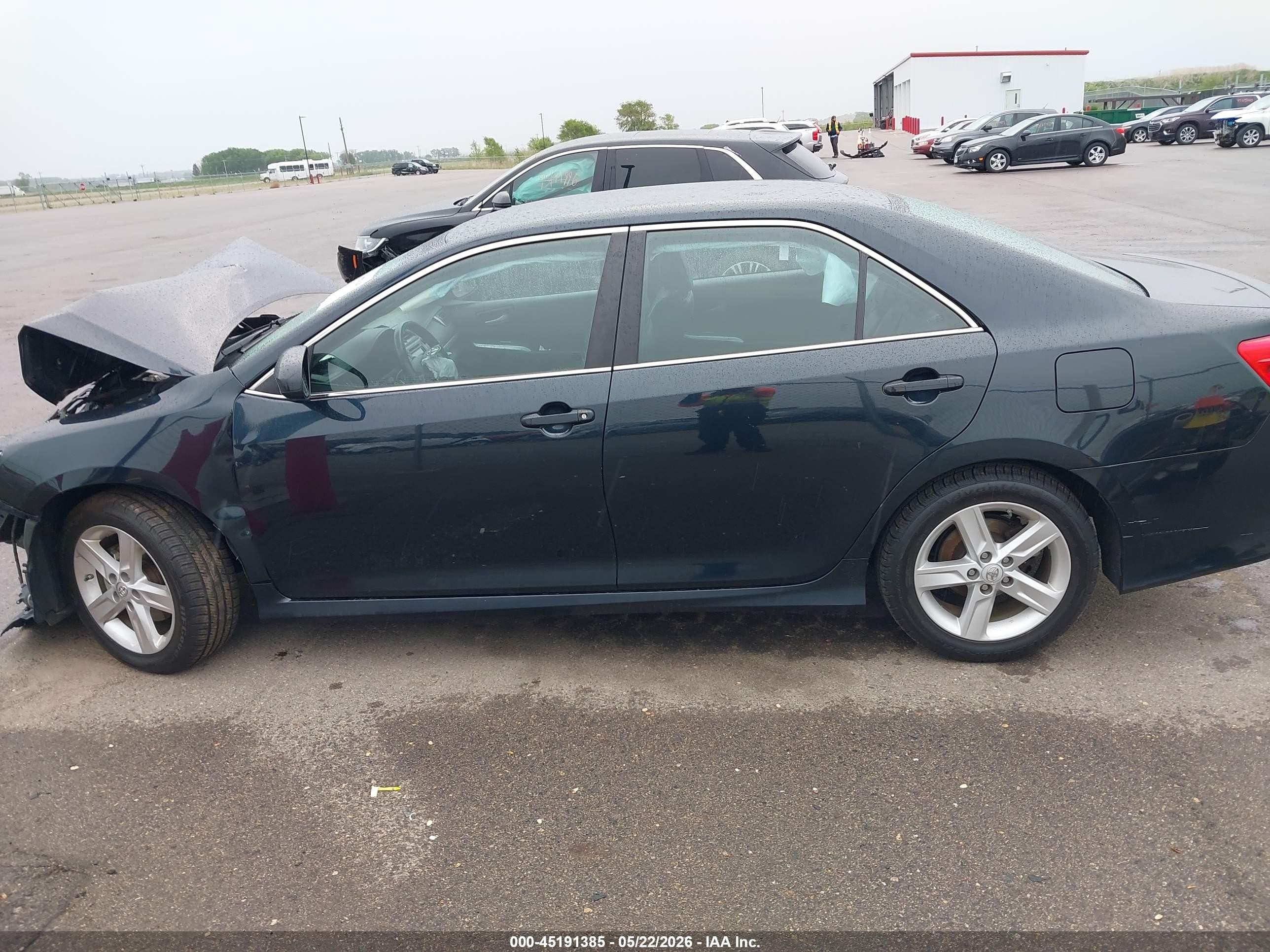 2014 Toyota Camry Se Black vin: 4T1BF1FKXEU810480