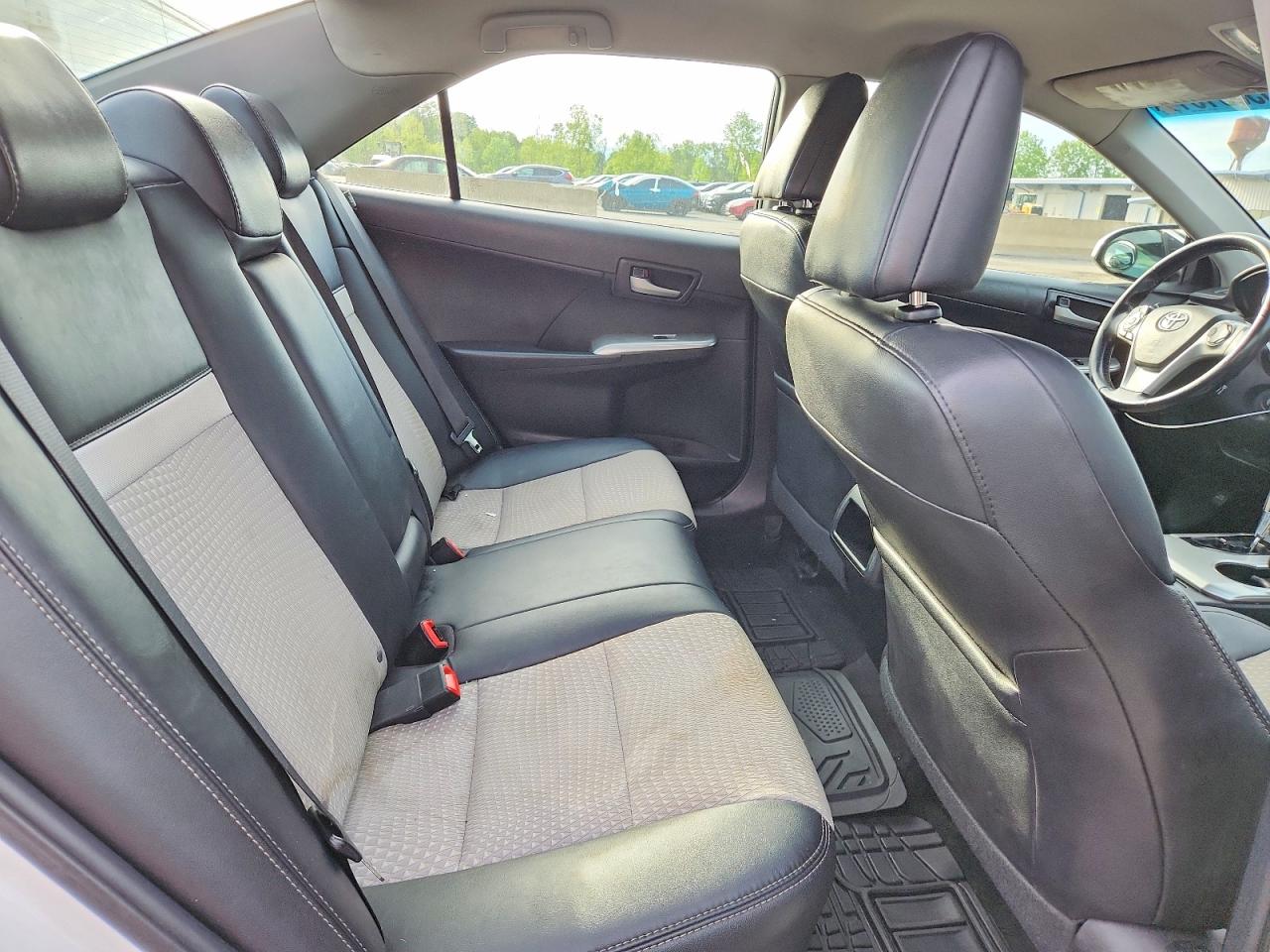 2014 Toyota Camry Se White vin: 4T1BF1FKXEU815047