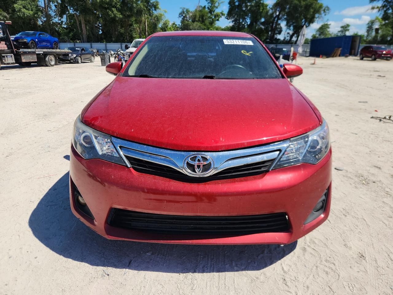 2014 Toyota Camry Le Red vin: 4T1BF1FKXEU816148