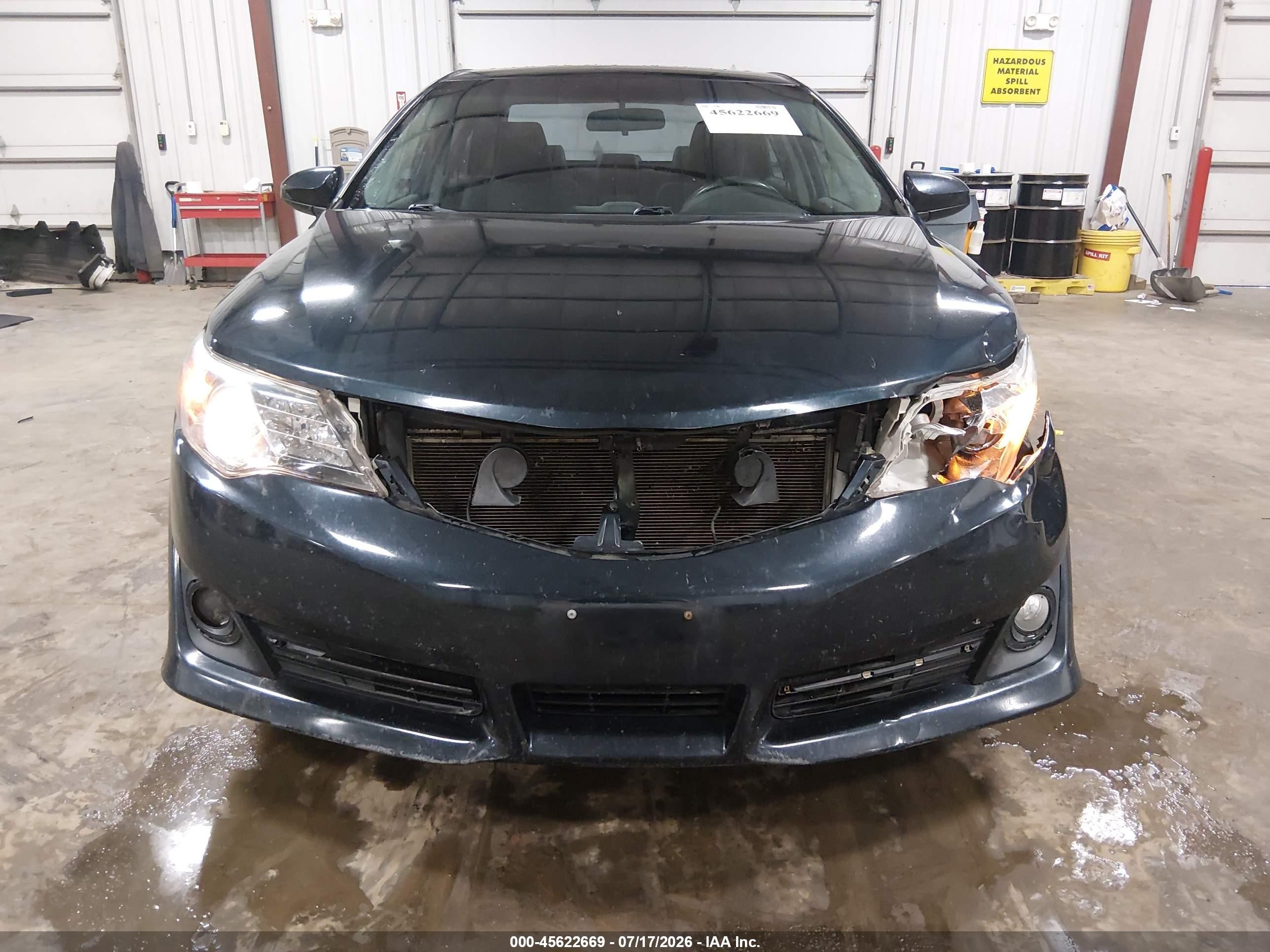 2014 Toyota Camry Se Sport Dark Blue vin: 4T1BF1FKXEU833550