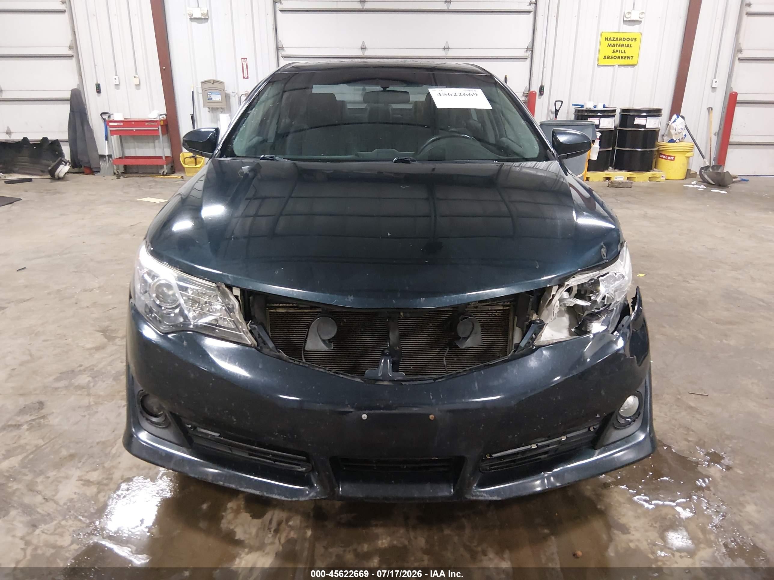 2014 Toyota Camry Se Sport Dark Blue vin: 4T1BF1FKXEU833550