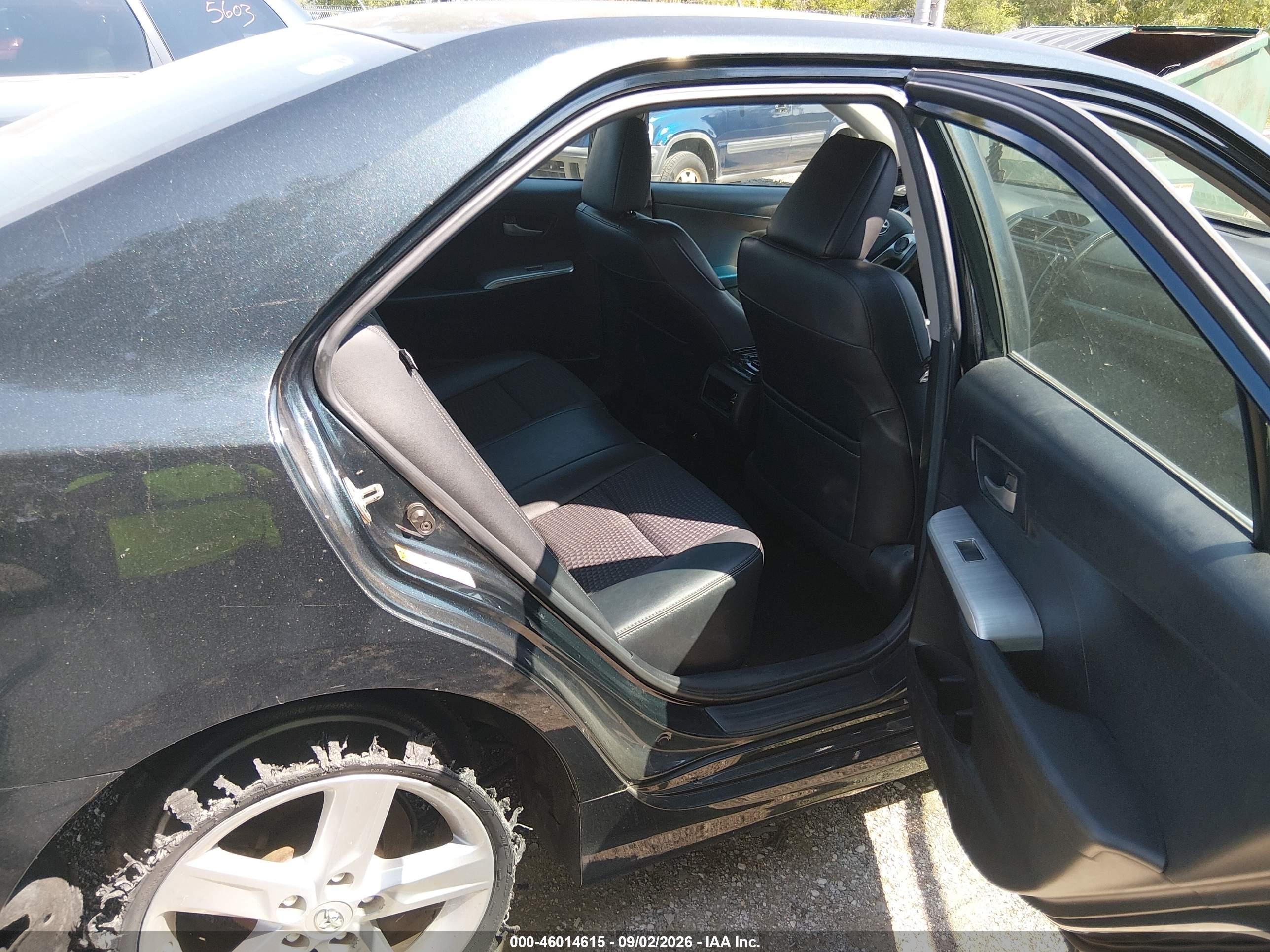 2014 Toyota Camry Se Dark Blue vin: 4T1BF1FKXEU836948