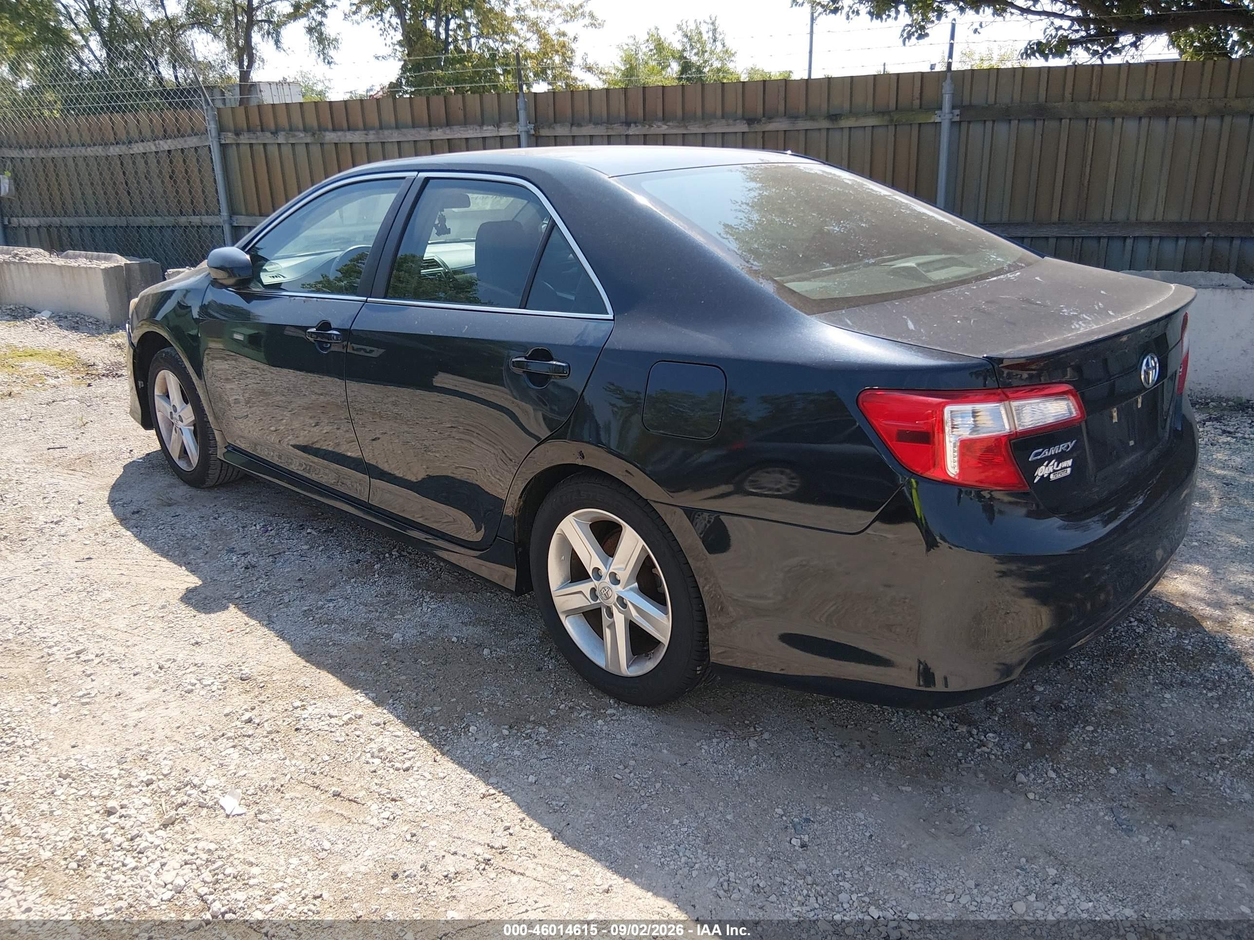 2014 Toyota Camry Se Dark Blue vin: 4T1BF1FKXEU836948
