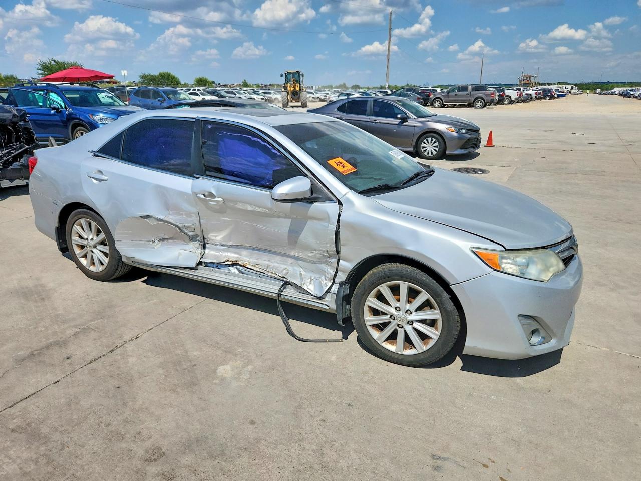 2014 Toyota Camry Xle Серебряный vin: 4T1BF1FKXEU856066