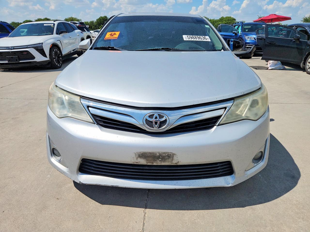 2014 Toyota Camry Xle Серебряный vin: 4T1BF1FKXEU856066