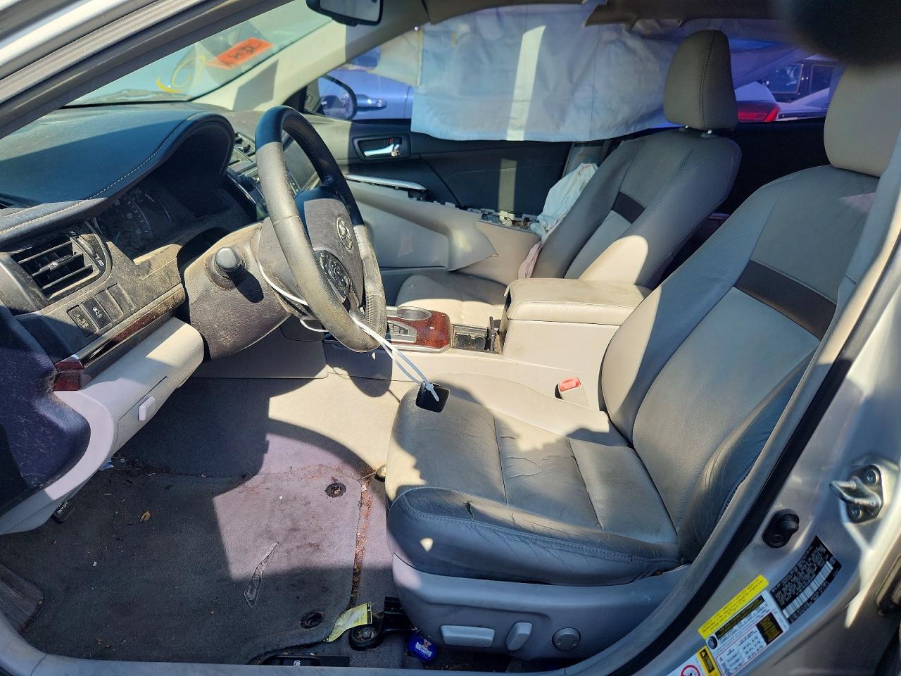 2014 Toyota Camry Xle Серебряный vin: 4T1BF1FKXEU856066