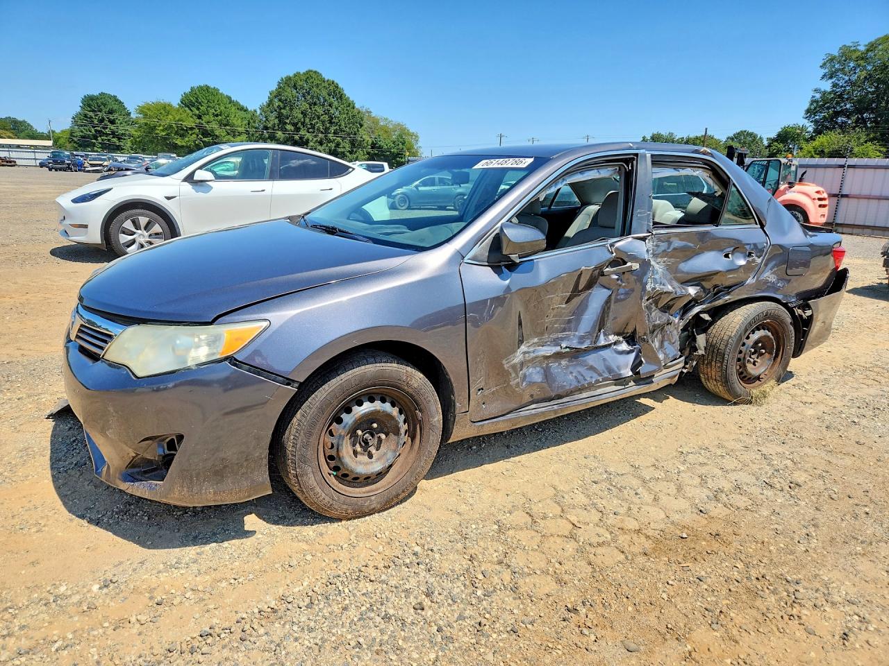 2014 Toyota Camry L Серый vin: 4T1BF1FKXEU862935