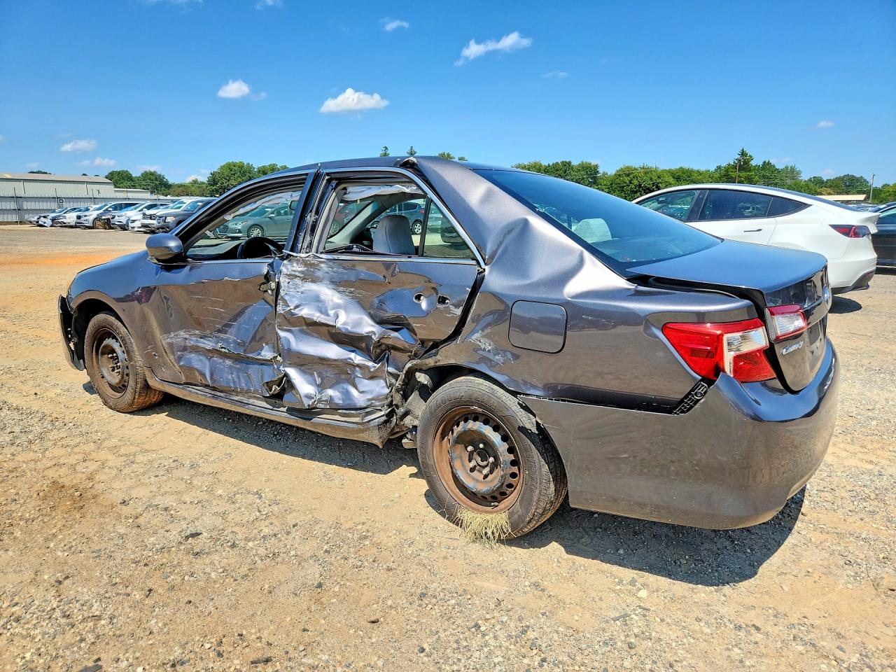 2014 Toyota Camry L Gray vin: 4T1BF1FKXEU862935